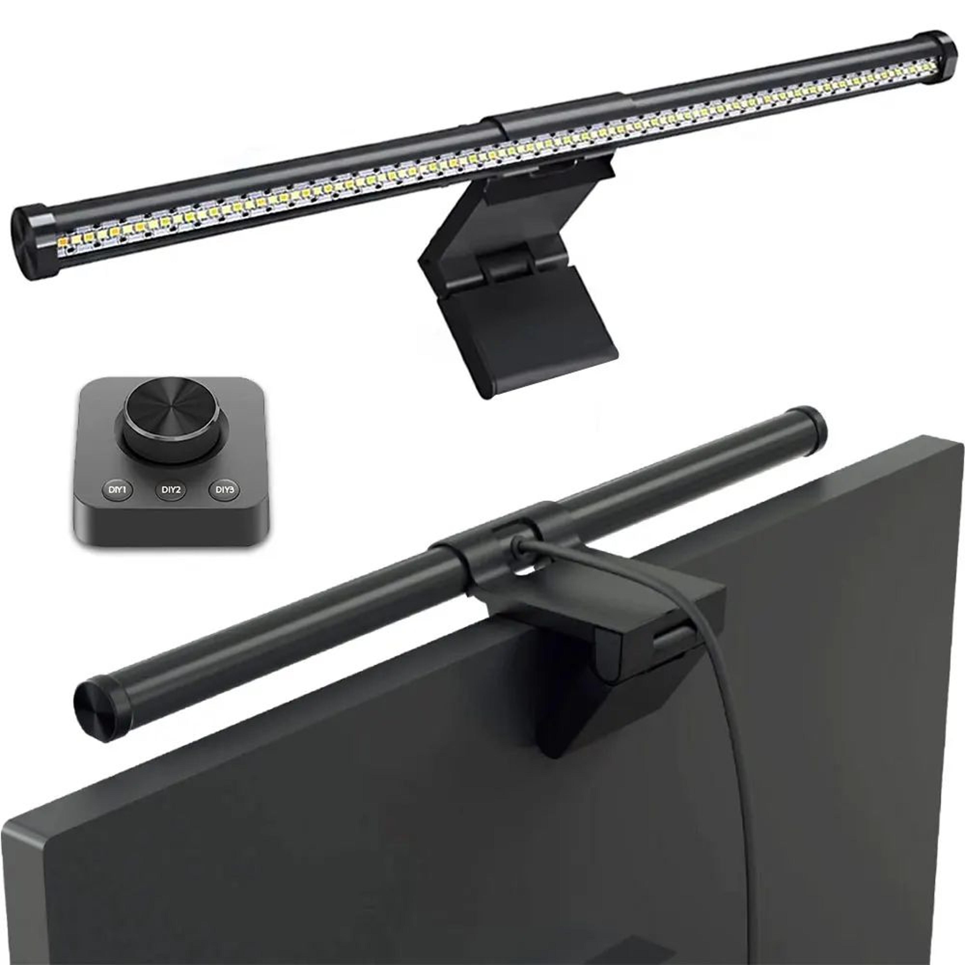 RGB LED Monitor Light Bar With Remote Control And Dimmable Desk Lighting 8