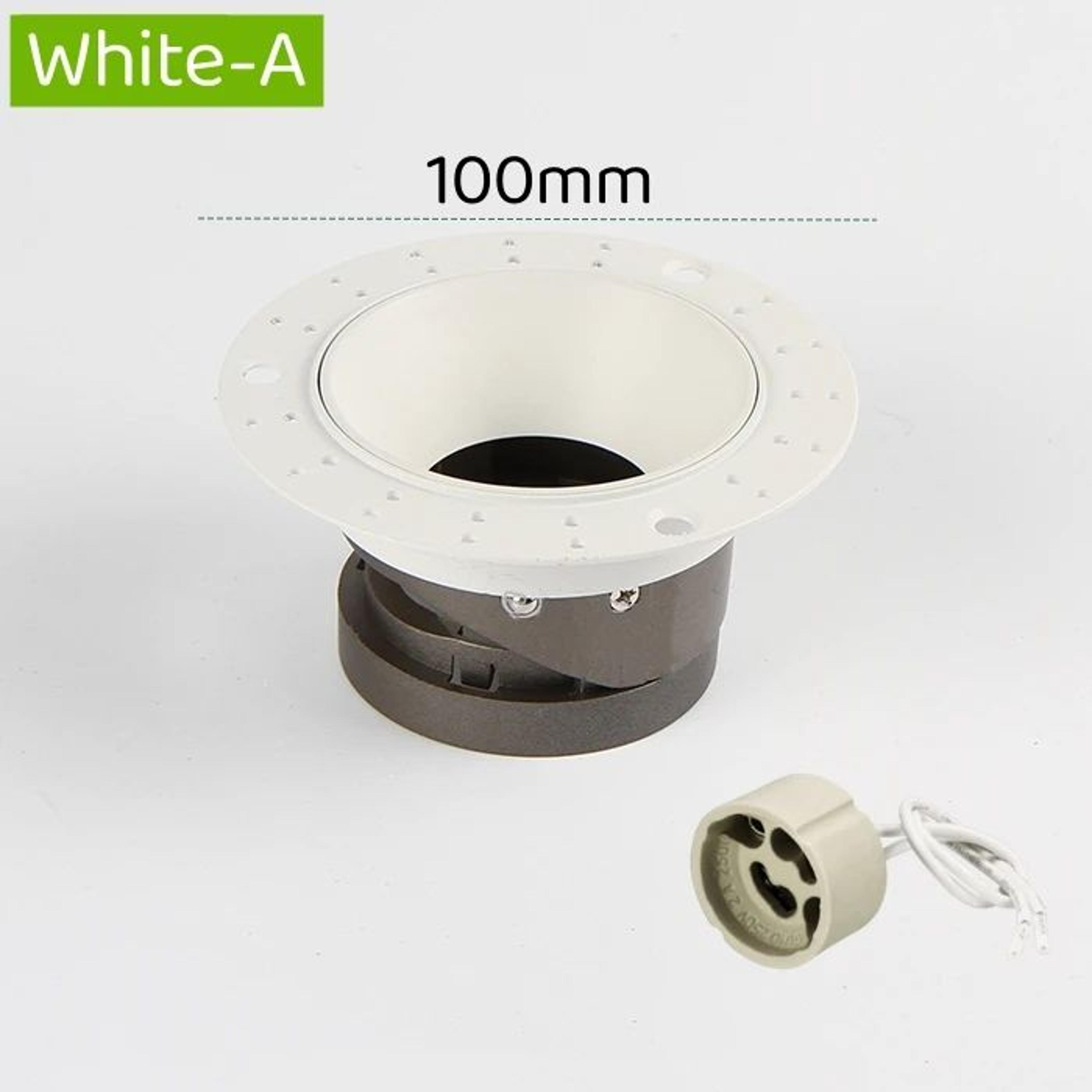 Narrow Rim Recessed Ceiling Downlight Frame GU10 MR16 AntiGlare Spotlight Holder 5