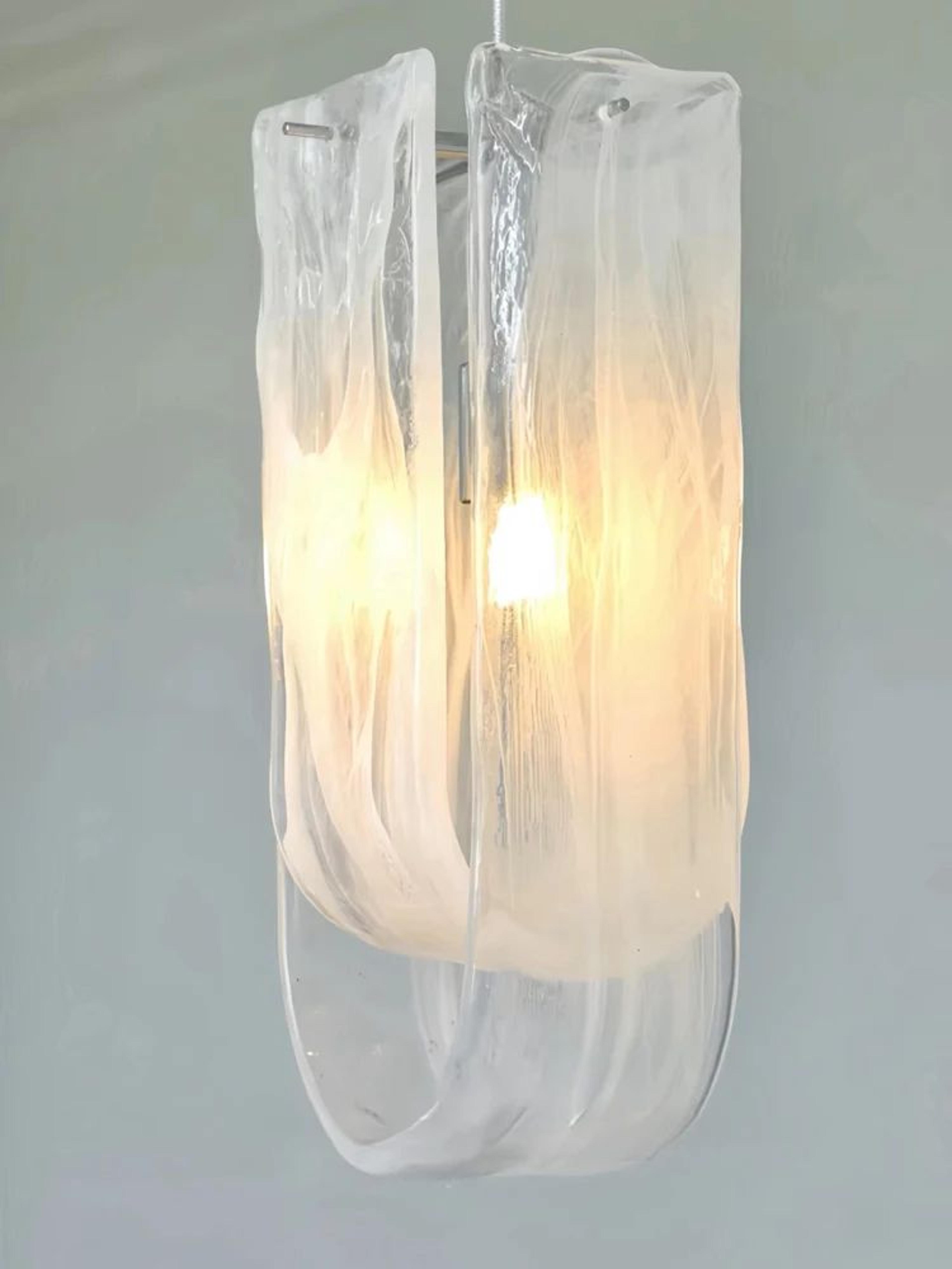 Postmodern Cloud Glass Pendant Light Modern Hanging Chandelier For Dining Room And Bedroom 2