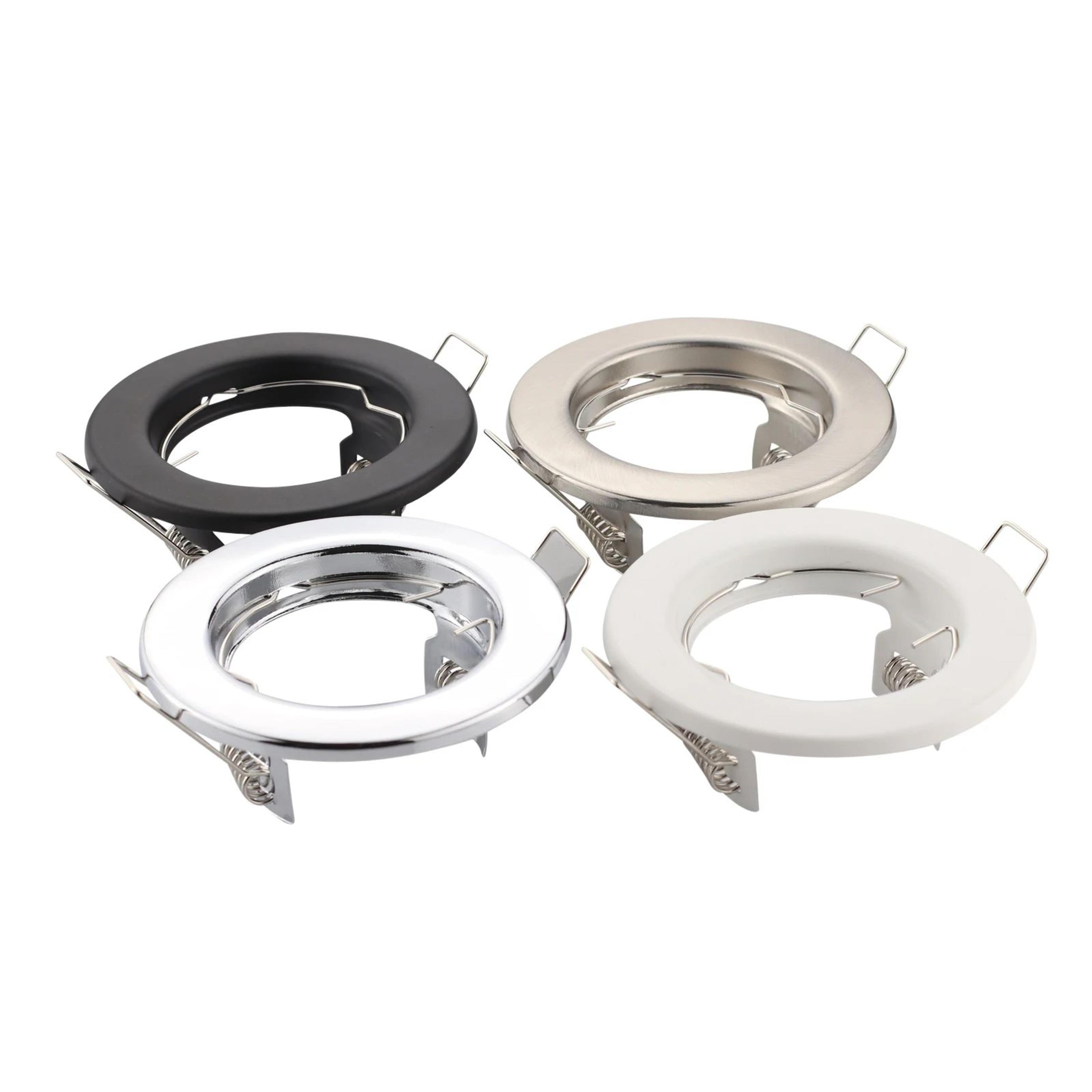 Round Recessed Spotlight Frame For GU10 MR16 LED Ceiling Lights 1