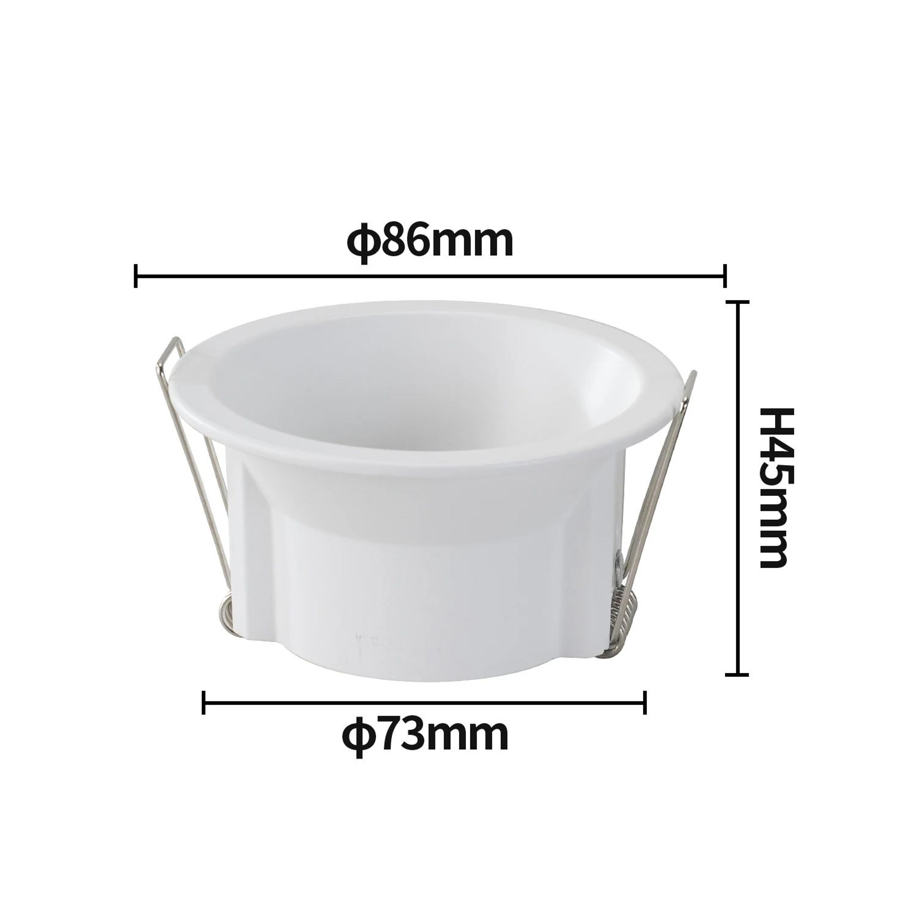 GU10 MR16 Recessed Ceiling Spotlight Mounting Frame And Lamp Holder 7