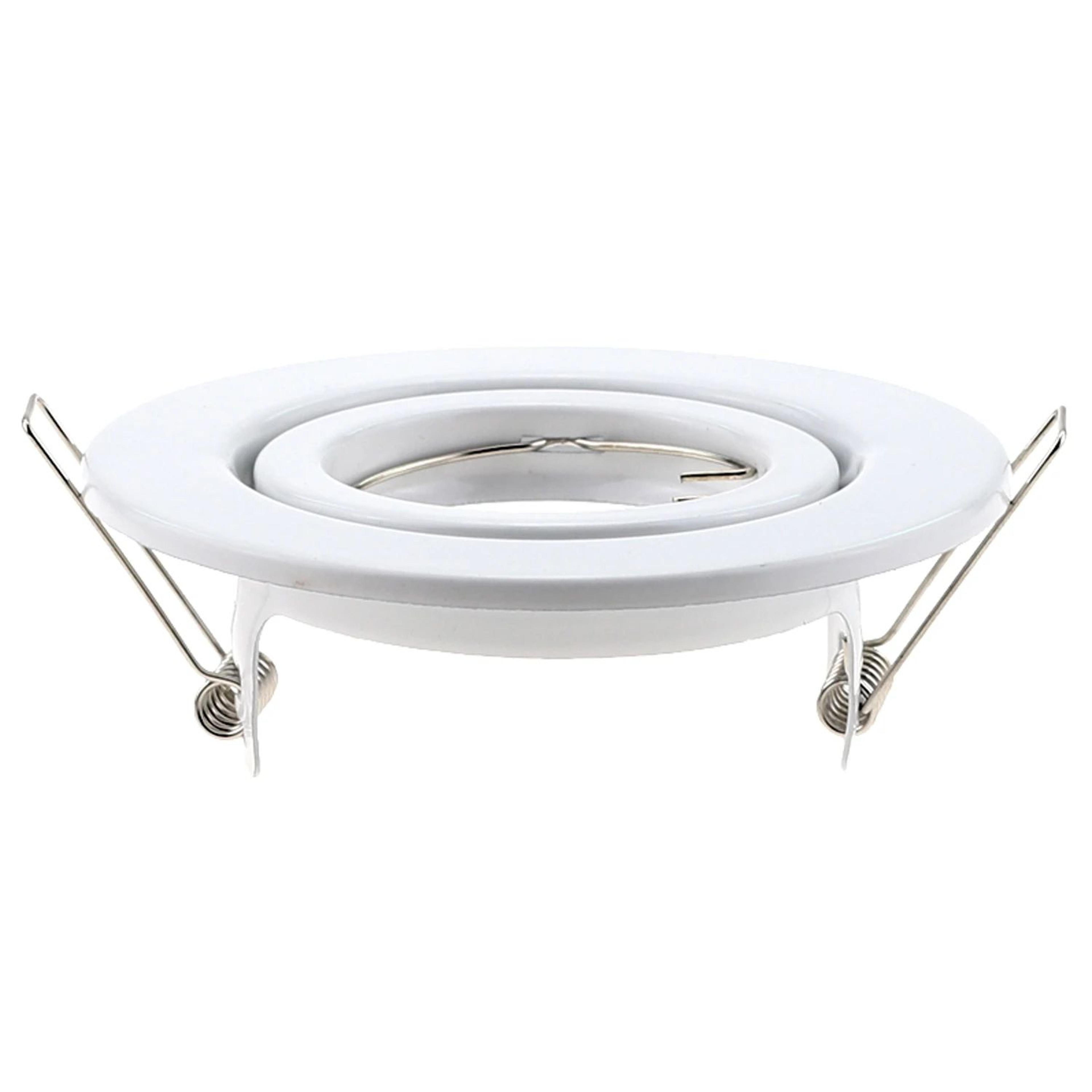 Round Metal Recessed Downlight Frame For GU10 MR16 GU53 Ceiling Spotlights 4