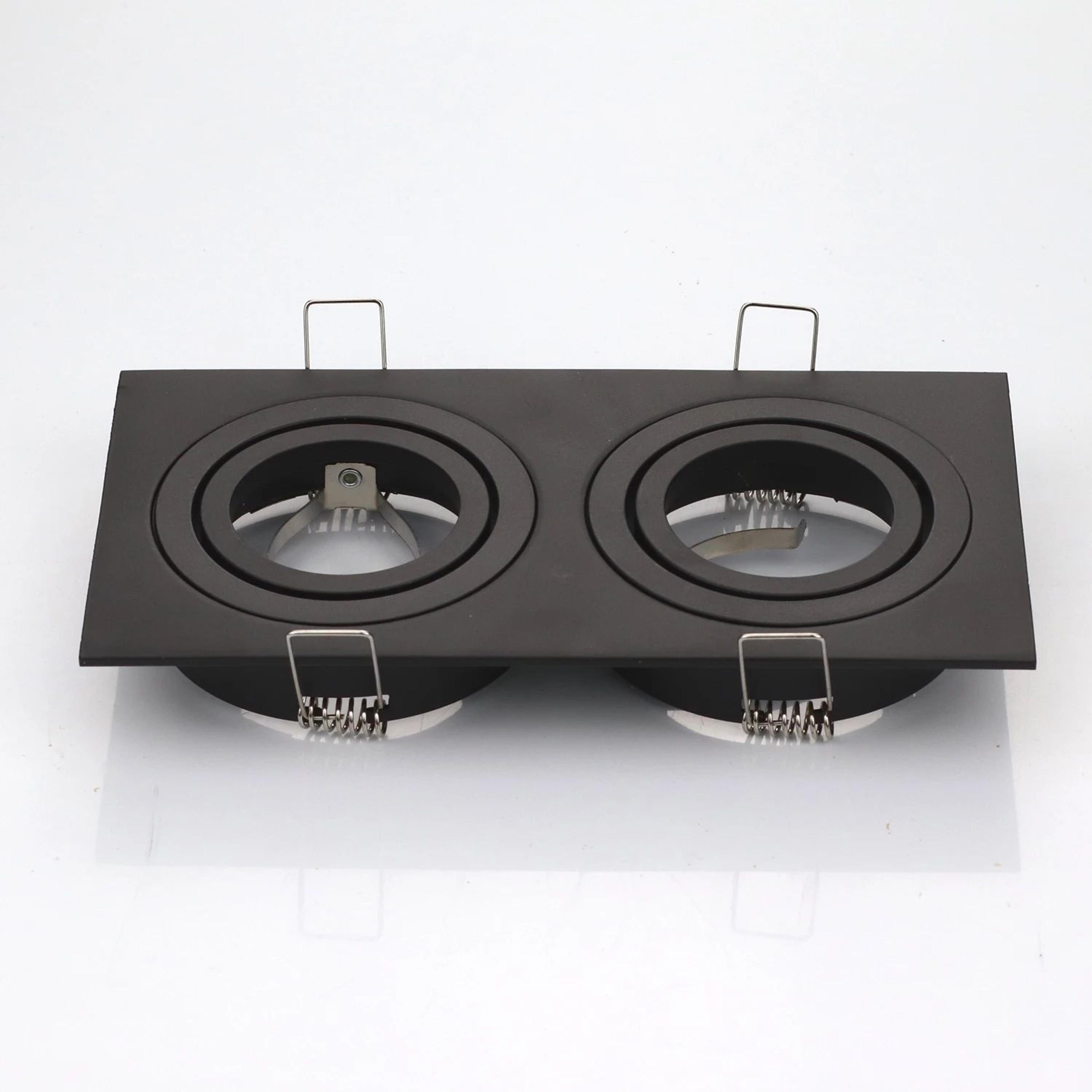 Square Recessed Ceiling Spotlight Frame GU10 MR16 With 276 Inch Cutout 14