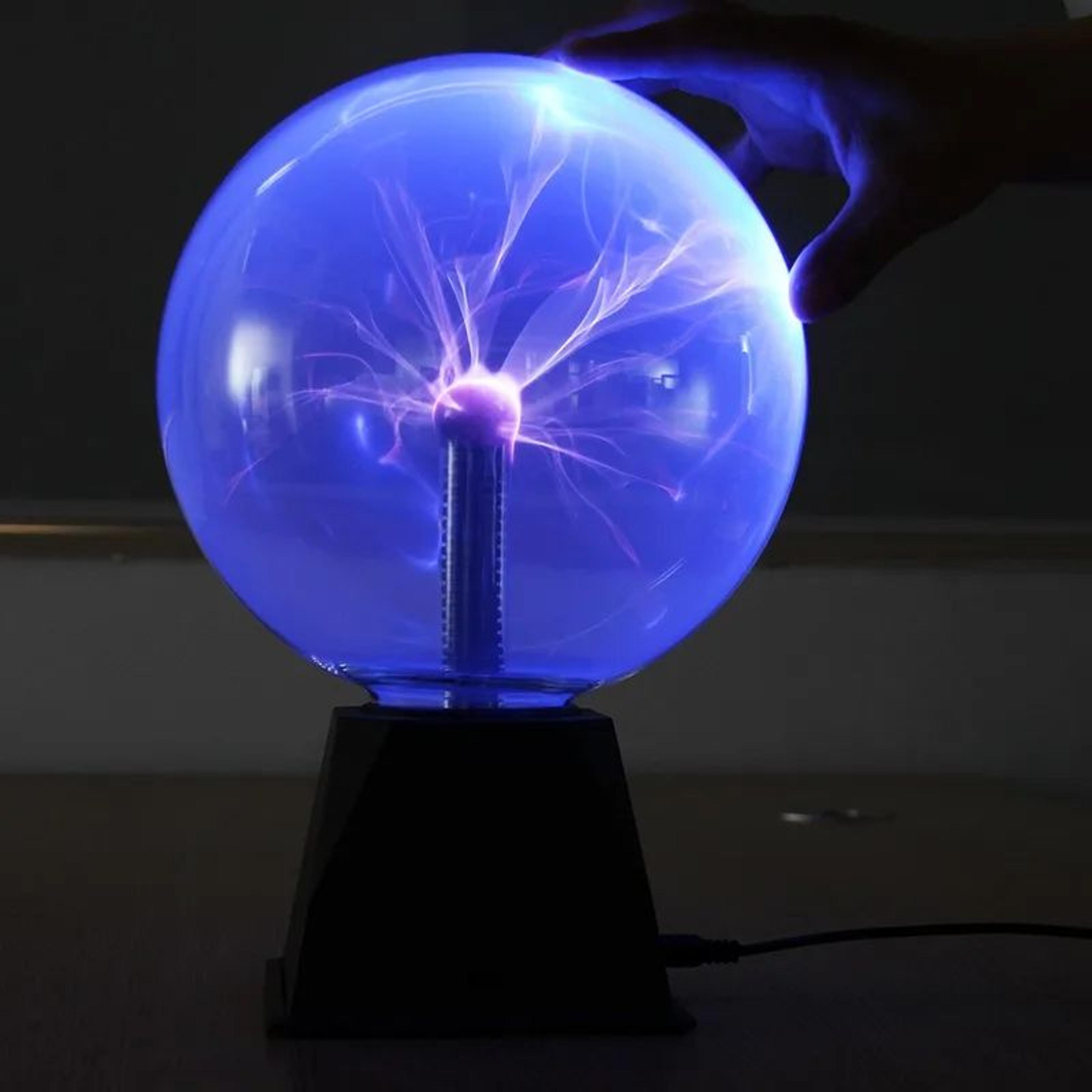 TouchSensitive Plasma Ball Lamp Interactive Electric Night Light For Bedroom And Party Decor 5