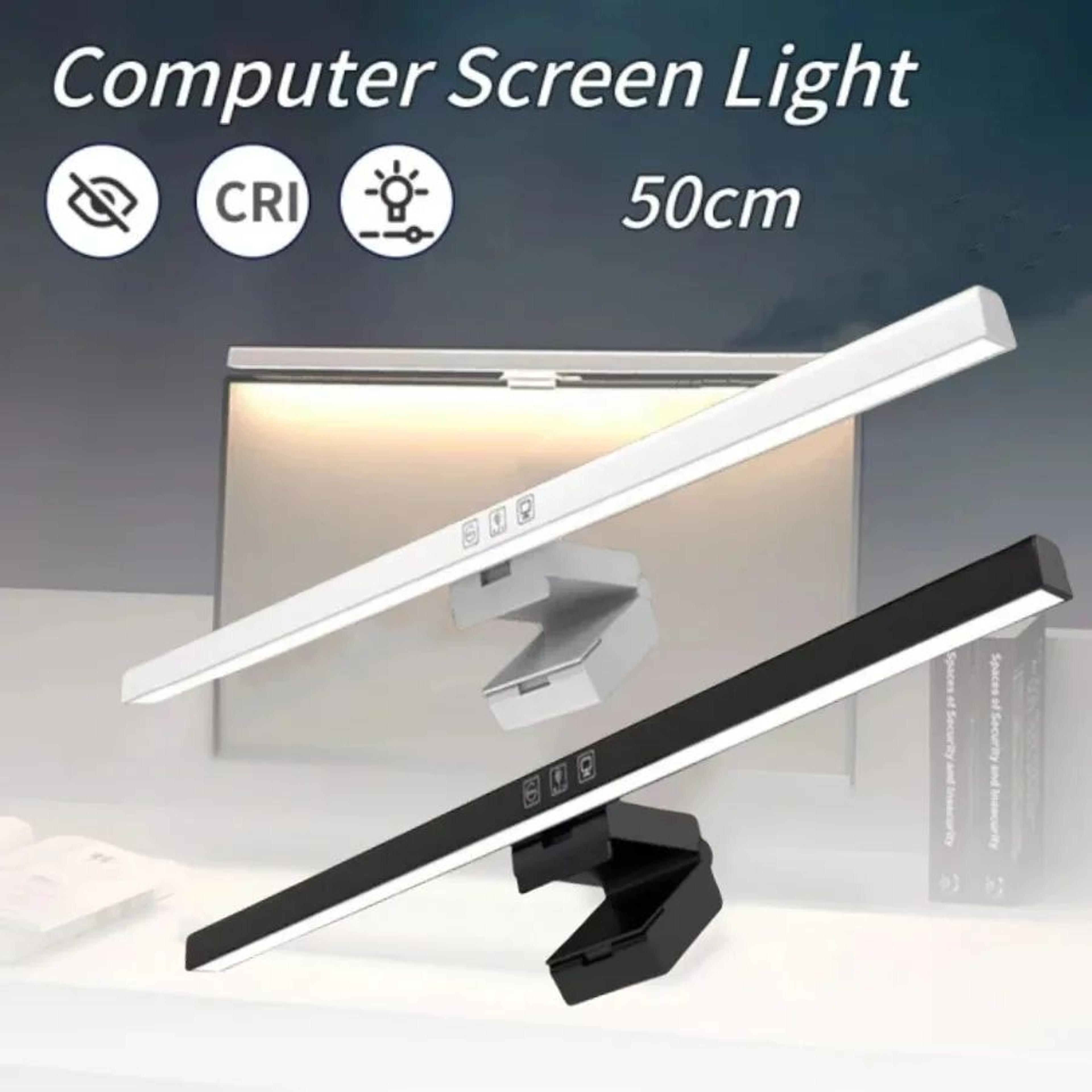 19.7 inch usb led monitor light bar with stepless dimming for reading and office desk