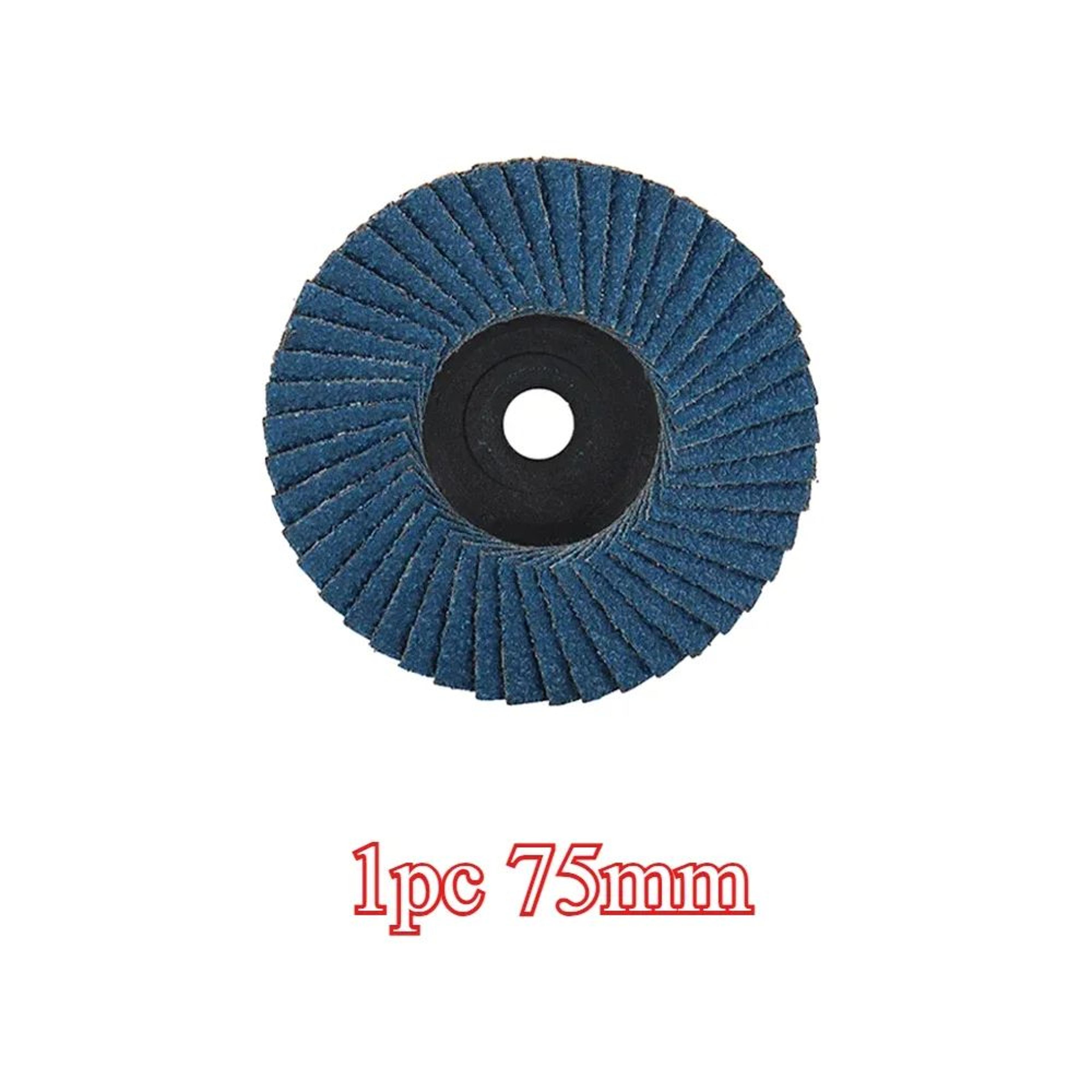 3 Inch Flat Flap Sanding Discs For Angle Grinder Metal Grinding And Wood Polishing 13PCS 6