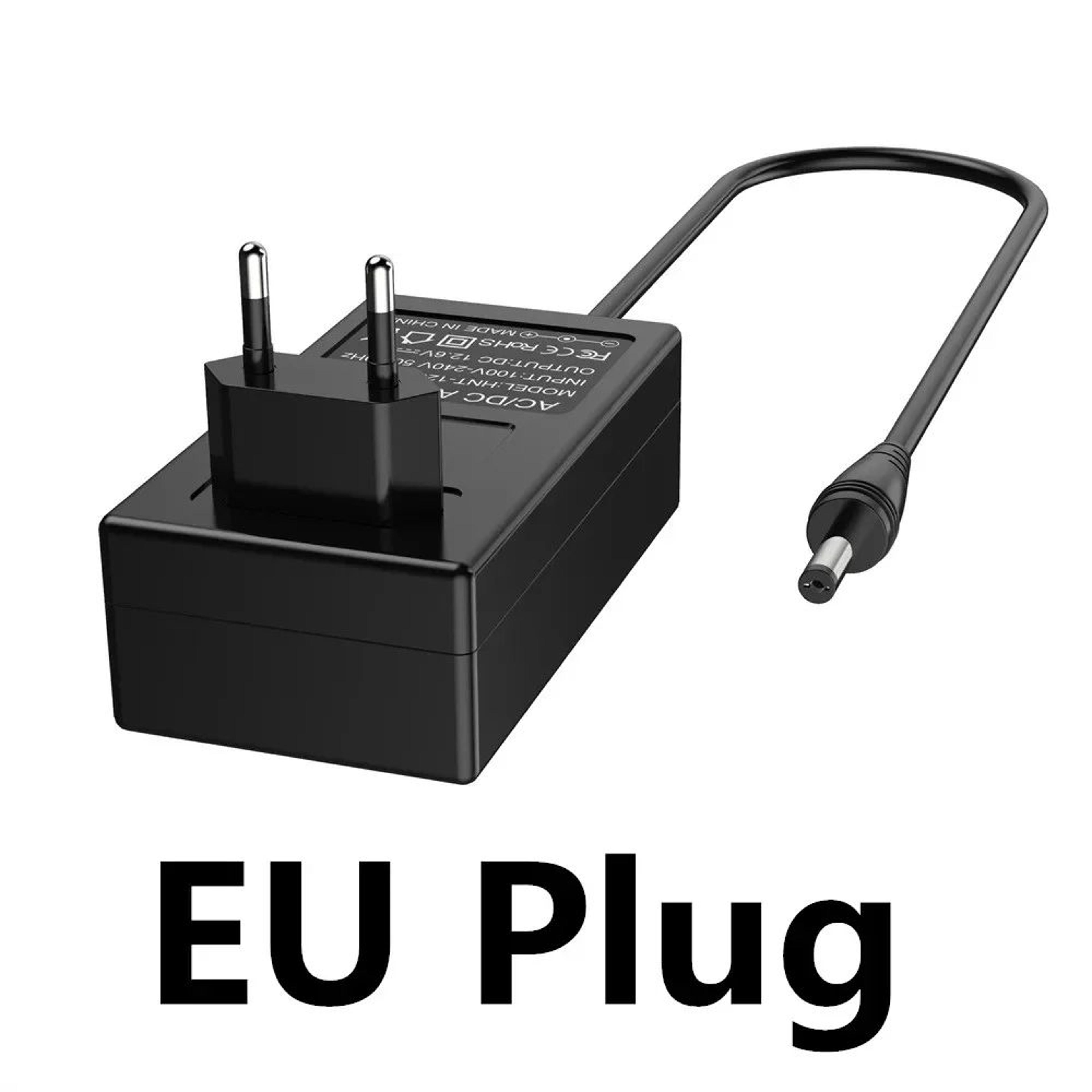 21V 2A3A Lithium Battery Charger DC Power Adapter With EU Plug For Cordless Drills 1