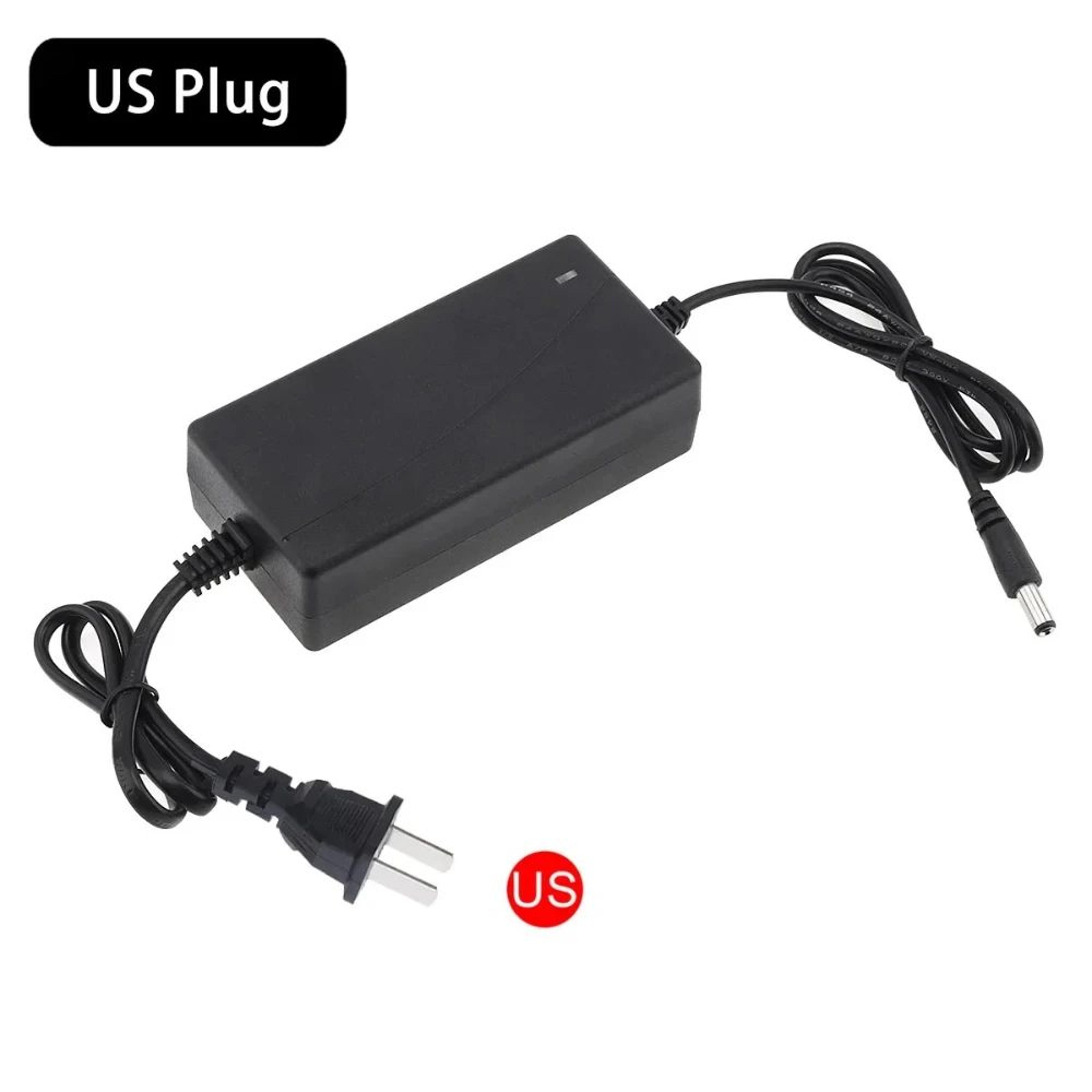 21V 2A Universal Lithium Battery Charger DC Power Adapter With EU Or US Plug 1
