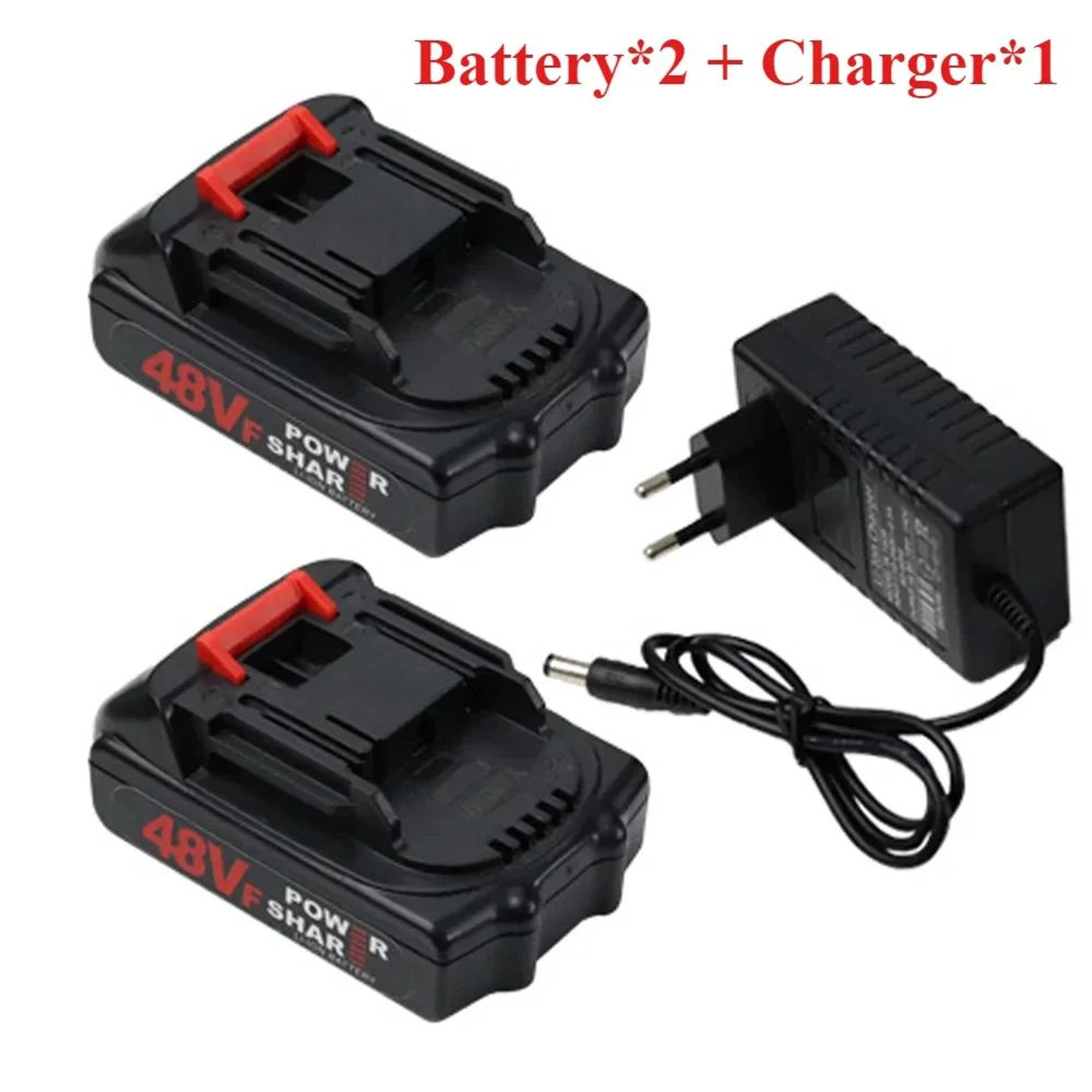 48VF 7500mAh Rechargeable Lithium Ion Battery For 18V 21V Cordless Power Tools 7