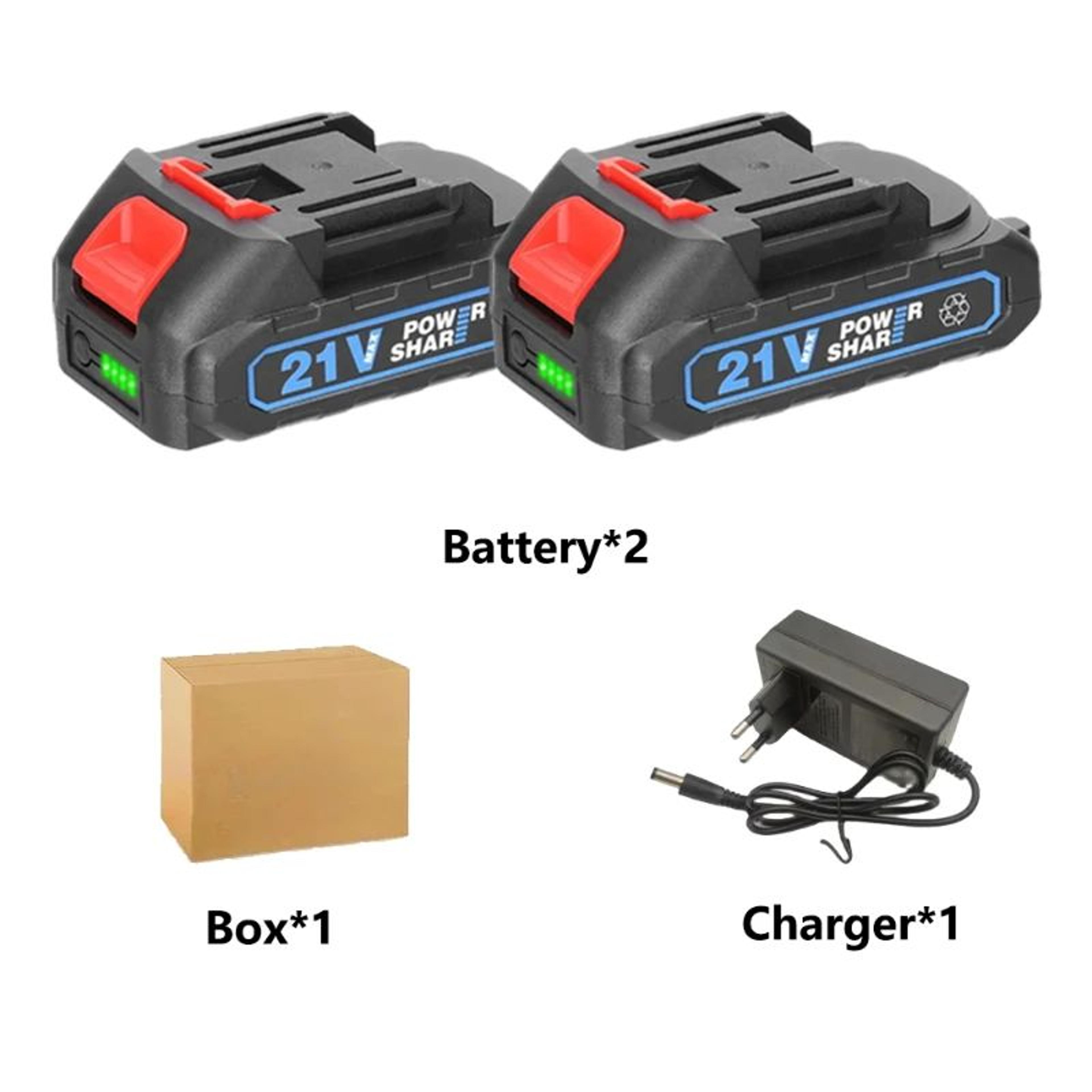21V 20Ah Rechargeable Lithium Ion Battery With Power Indicator For Cordless Tools 7