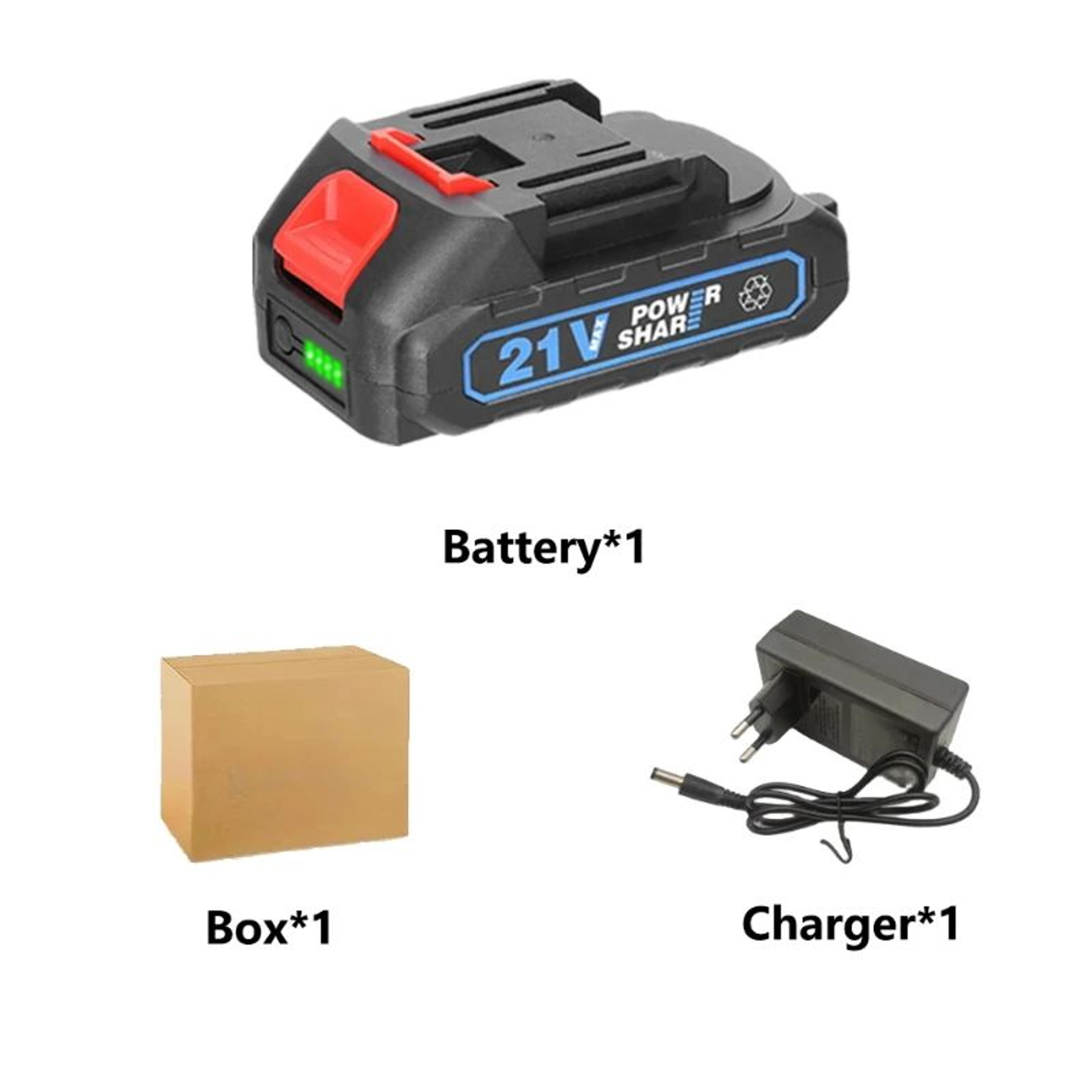 21V 20Ah Rechargeable Lithium Ion Battery With Power Indicator For Cordless Tools 6