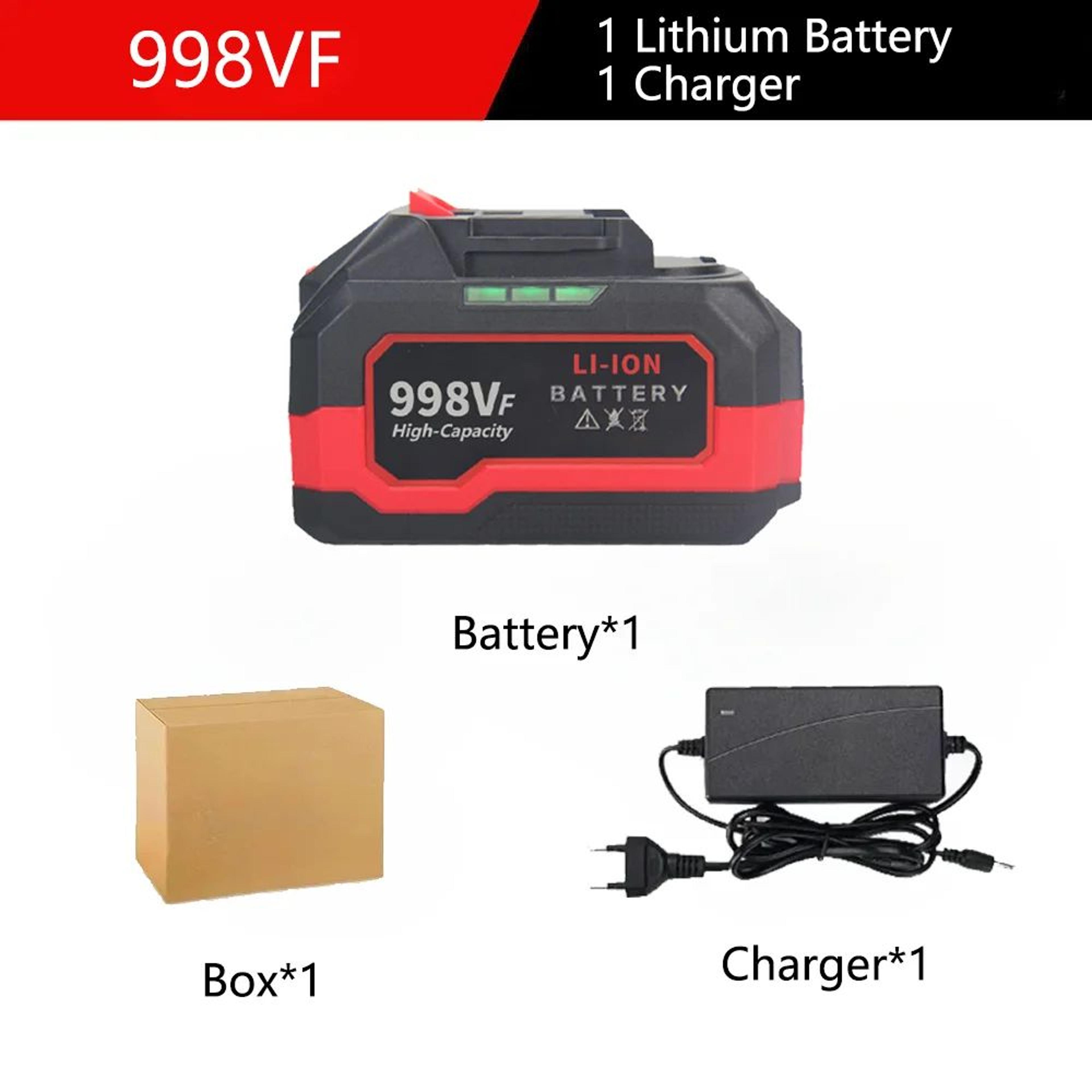 18V 21V High Capacity Rechargeable Lithium Ion Power Tool Replacement Battery With BMS 7
