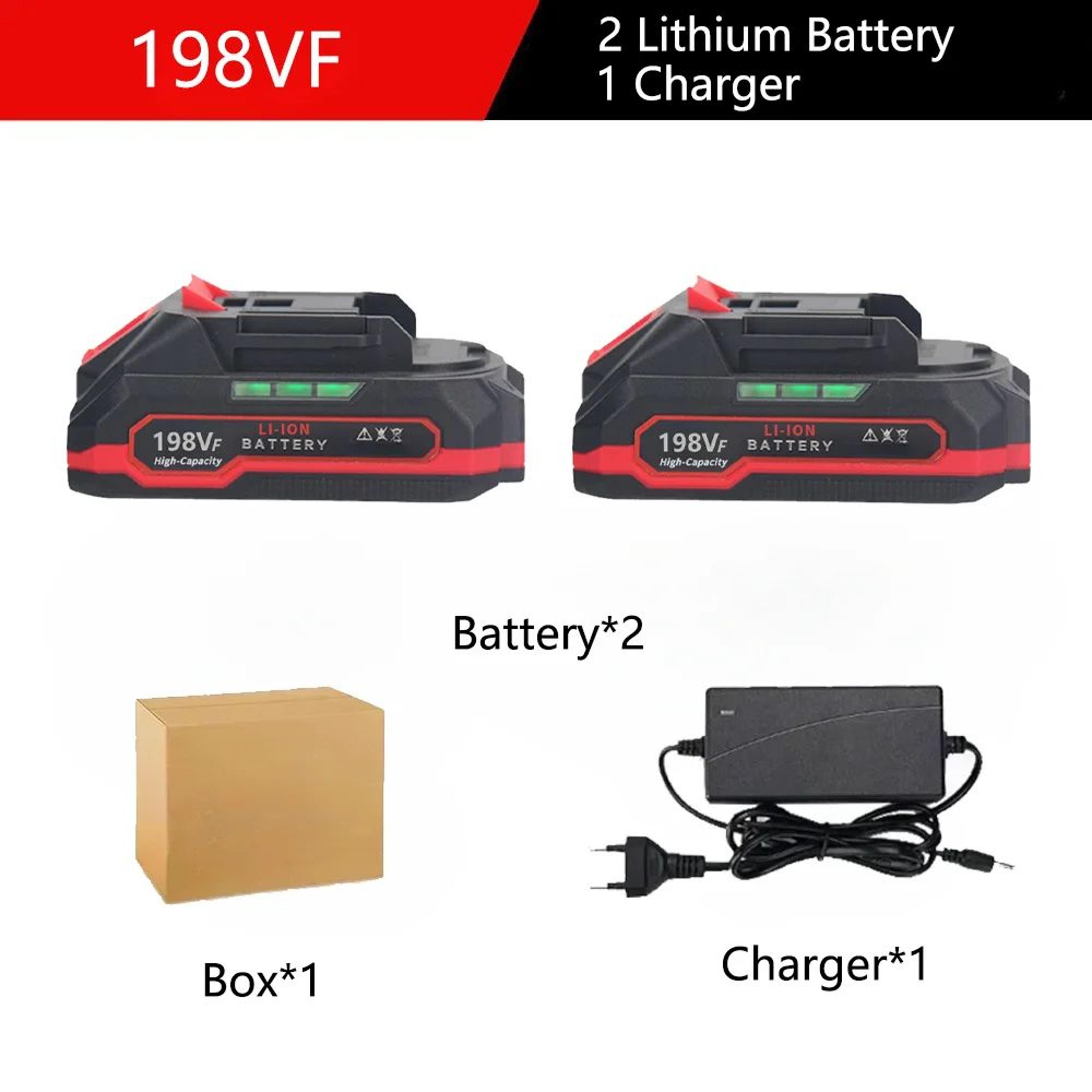 18V 21V High Capacity Rechargeable Lithium Ion Power Tool Replacement Battery With BMS 11