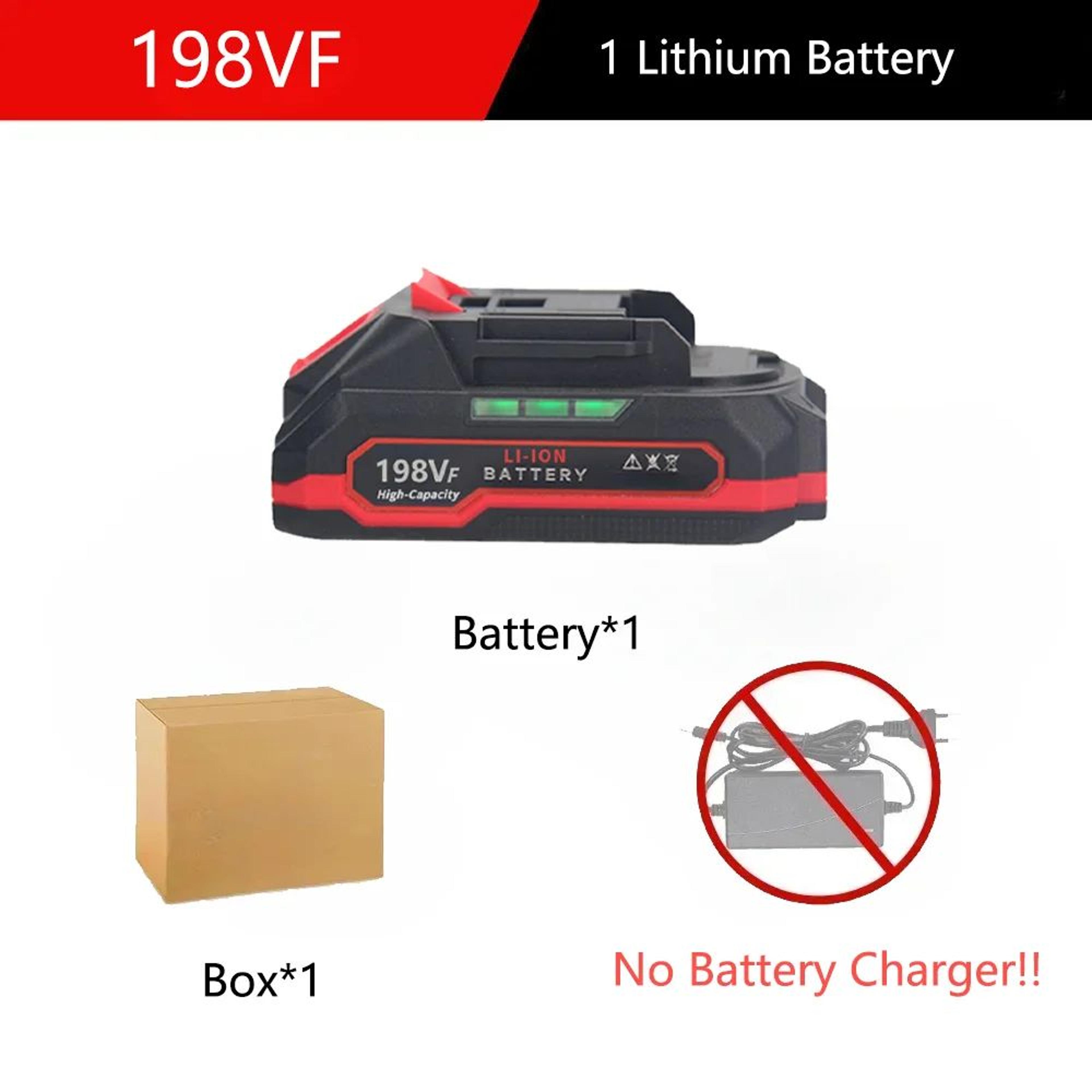 18V 21V High Capacity Rechargeable Lithium Ion Power Tool Replacement Battery With BMS 6