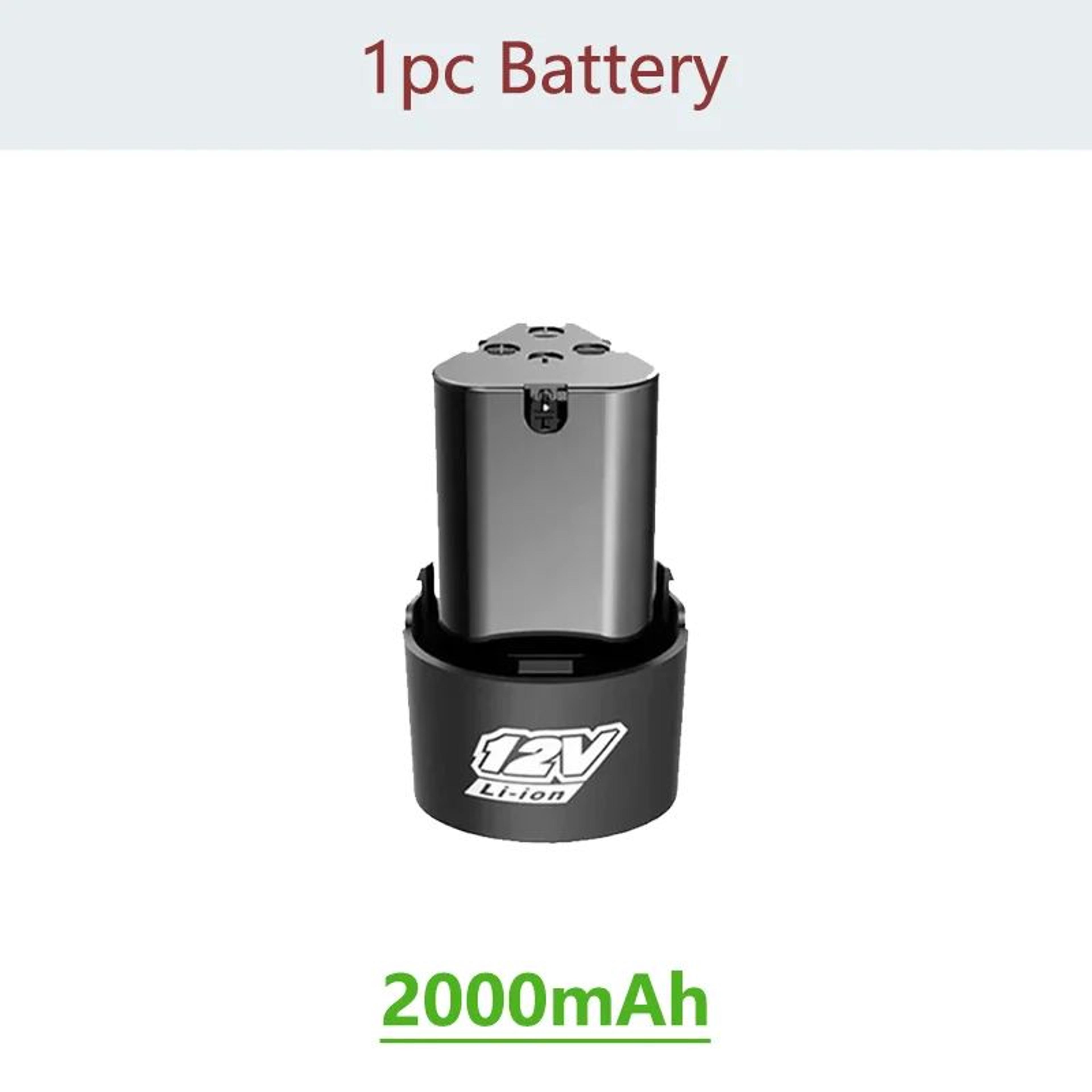 12V Rechargeable Lithium Battery Replacement For Cordless Drills Screwdrivers And Power Tools 6