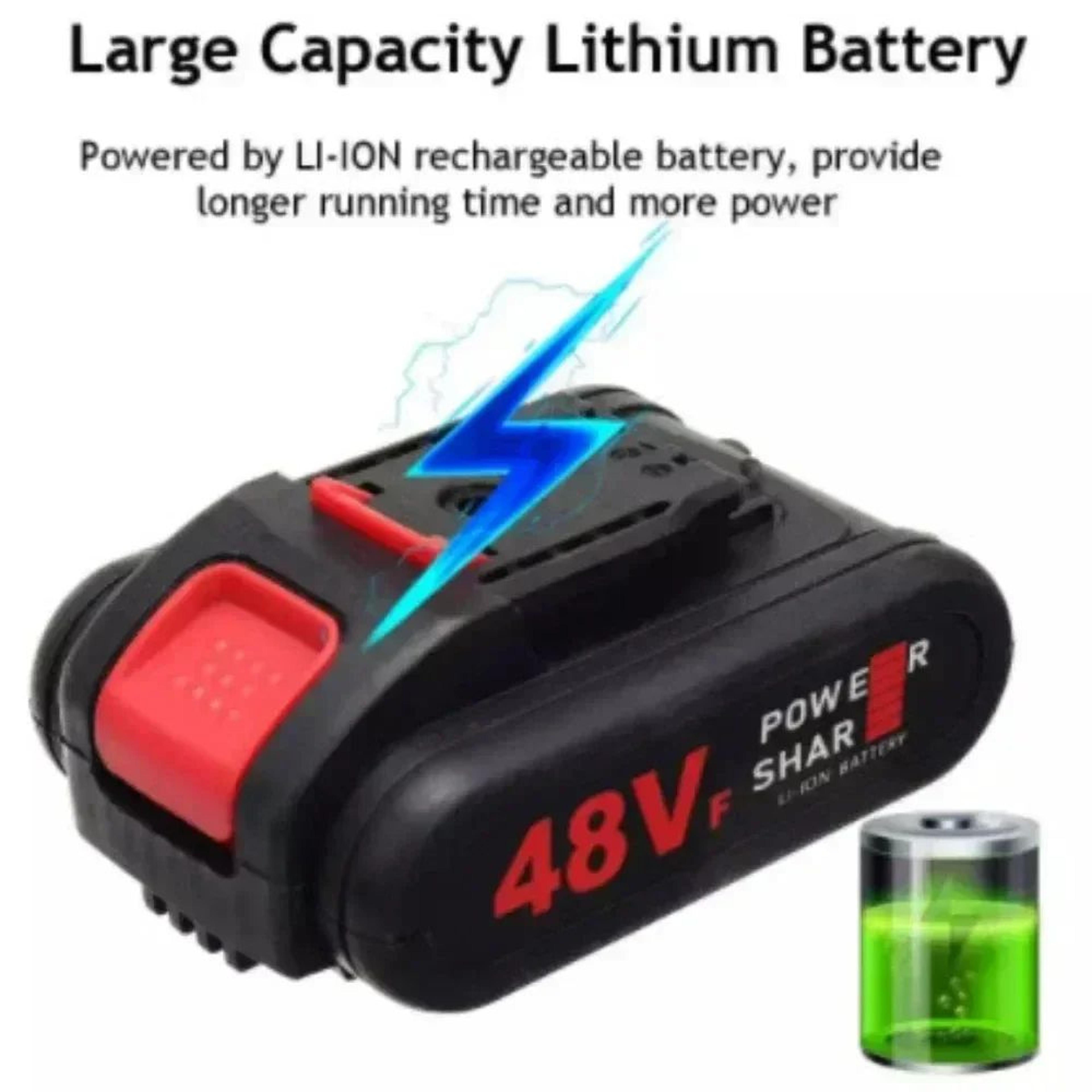 21V Rechargeable LithiumIon Battery For 18V 20V Cordless Power Tools 4