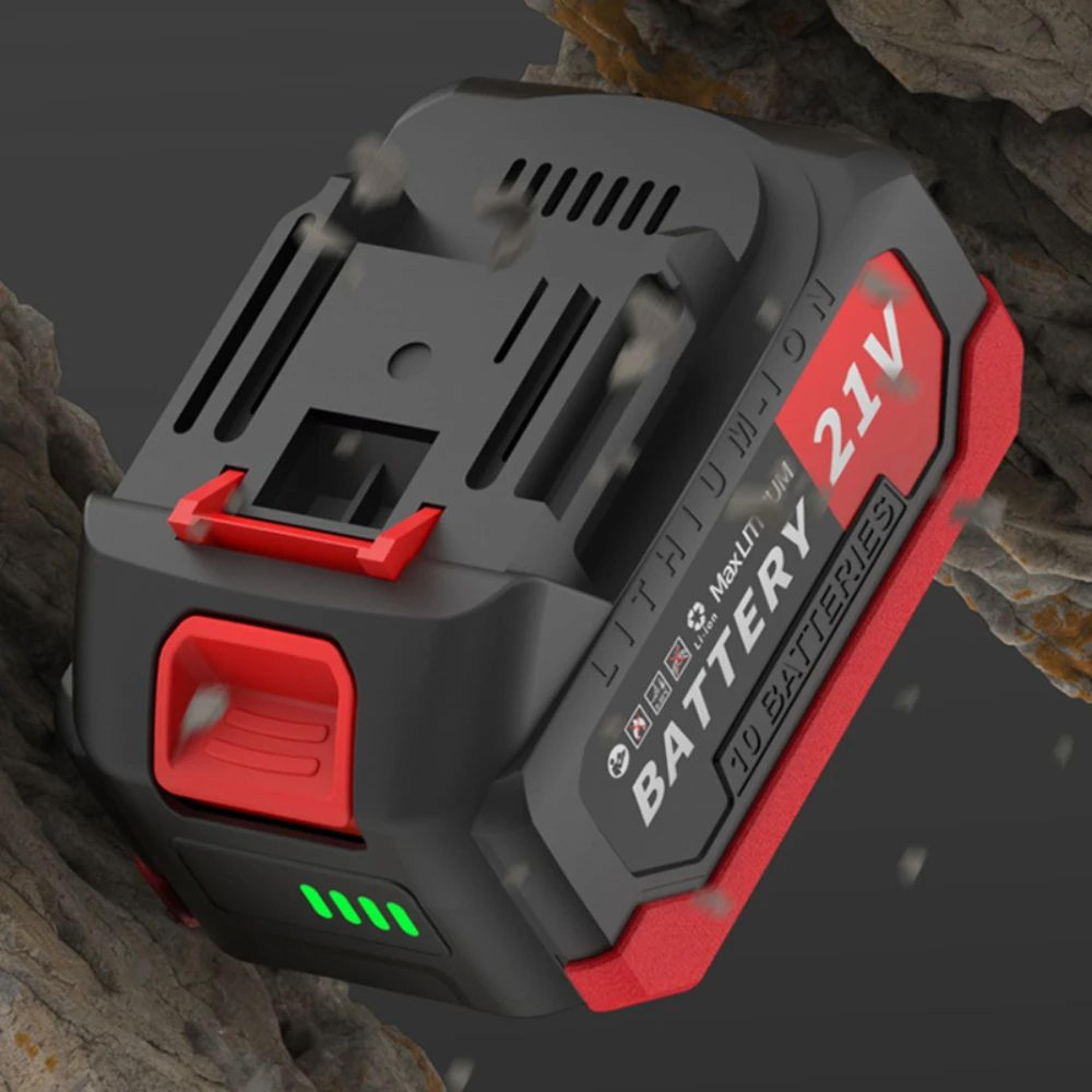 18V 21V Rechargeable Lithium Ion Power Tool Battery With LED Display 20Ah 40Ah 1