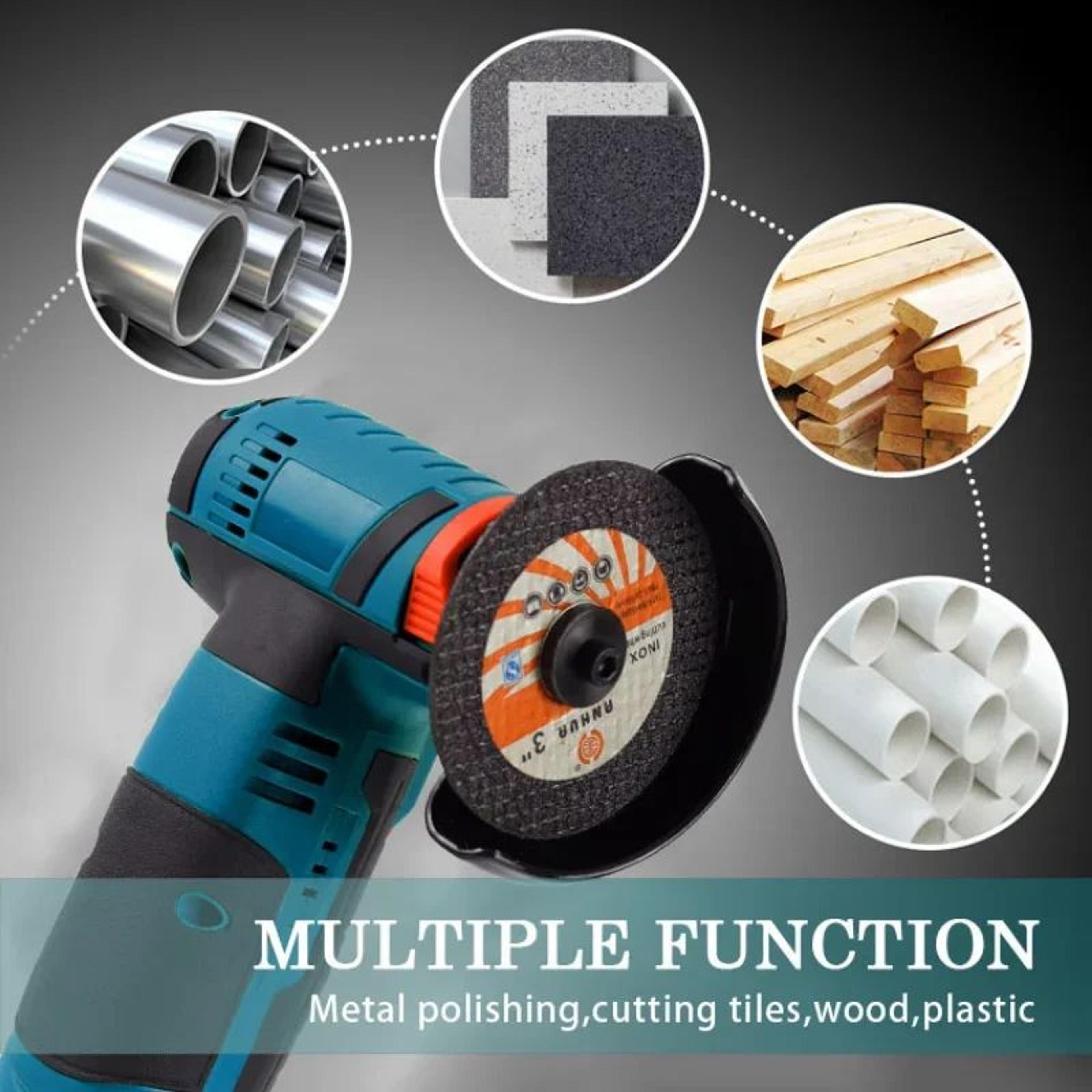 12V Cordless Mini Angle Grinder 19500 RPM Electric Cutting And Polishing Tool 5
