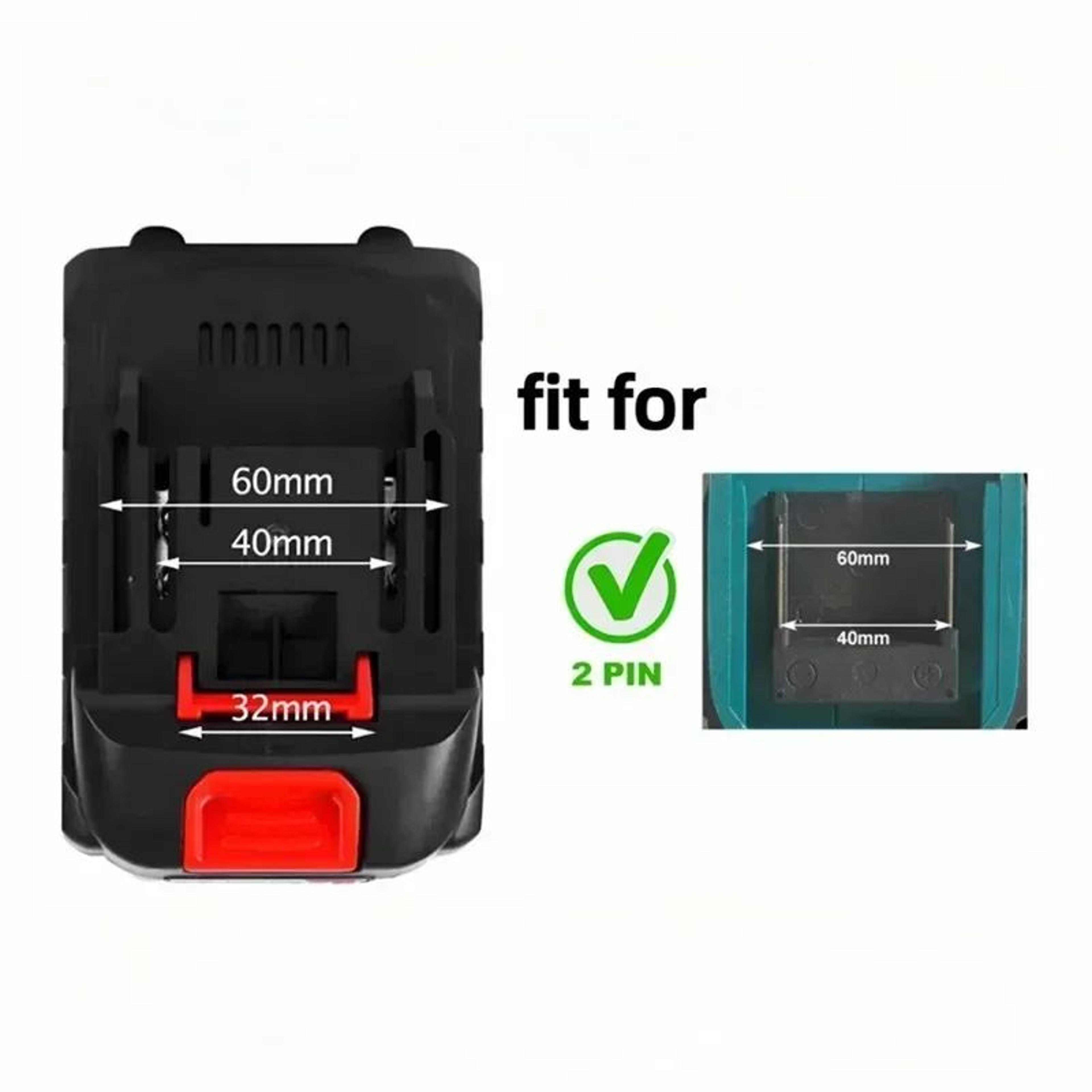 21V High Capacity Rechargeable LithiumIon Battery For Cordless Power Tools 4