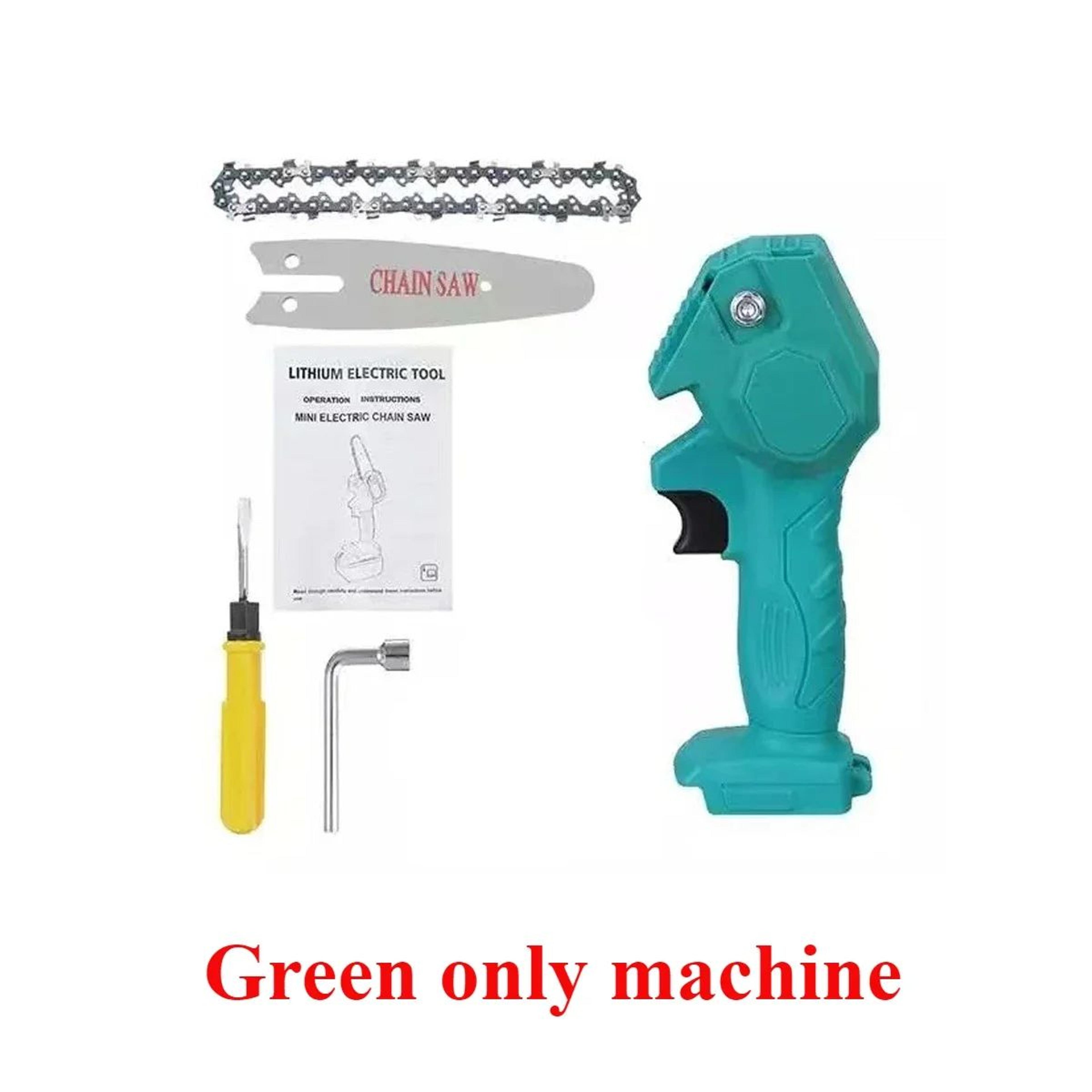 4Inch Cordless Mini Chainsaw Handheld Electric Saw For Garden Pruning And Wood Cutting 7