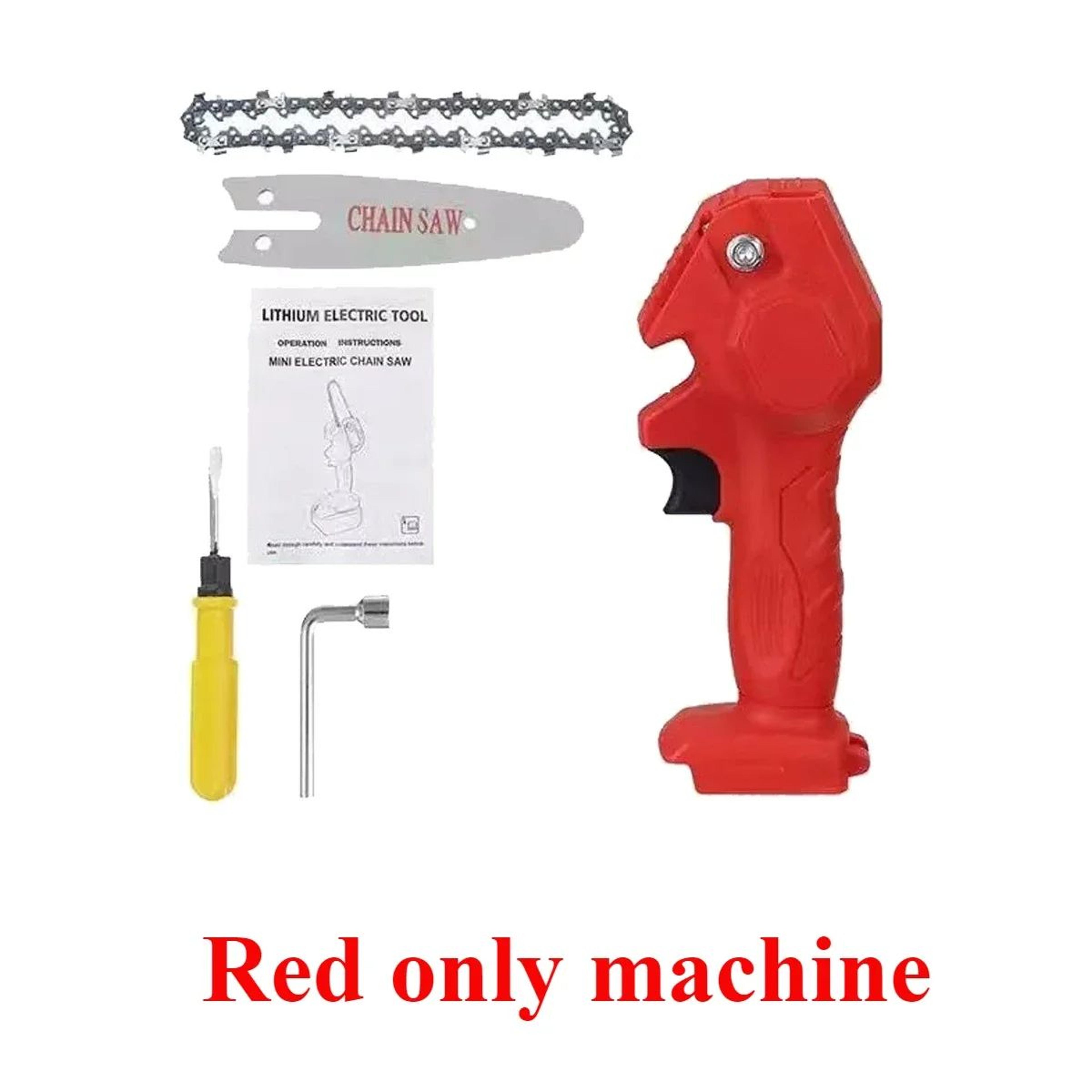 4Inch Cordless Mini Chainsaw Handheld Electric Saw For Garden Pruning And Wood Cutting 6