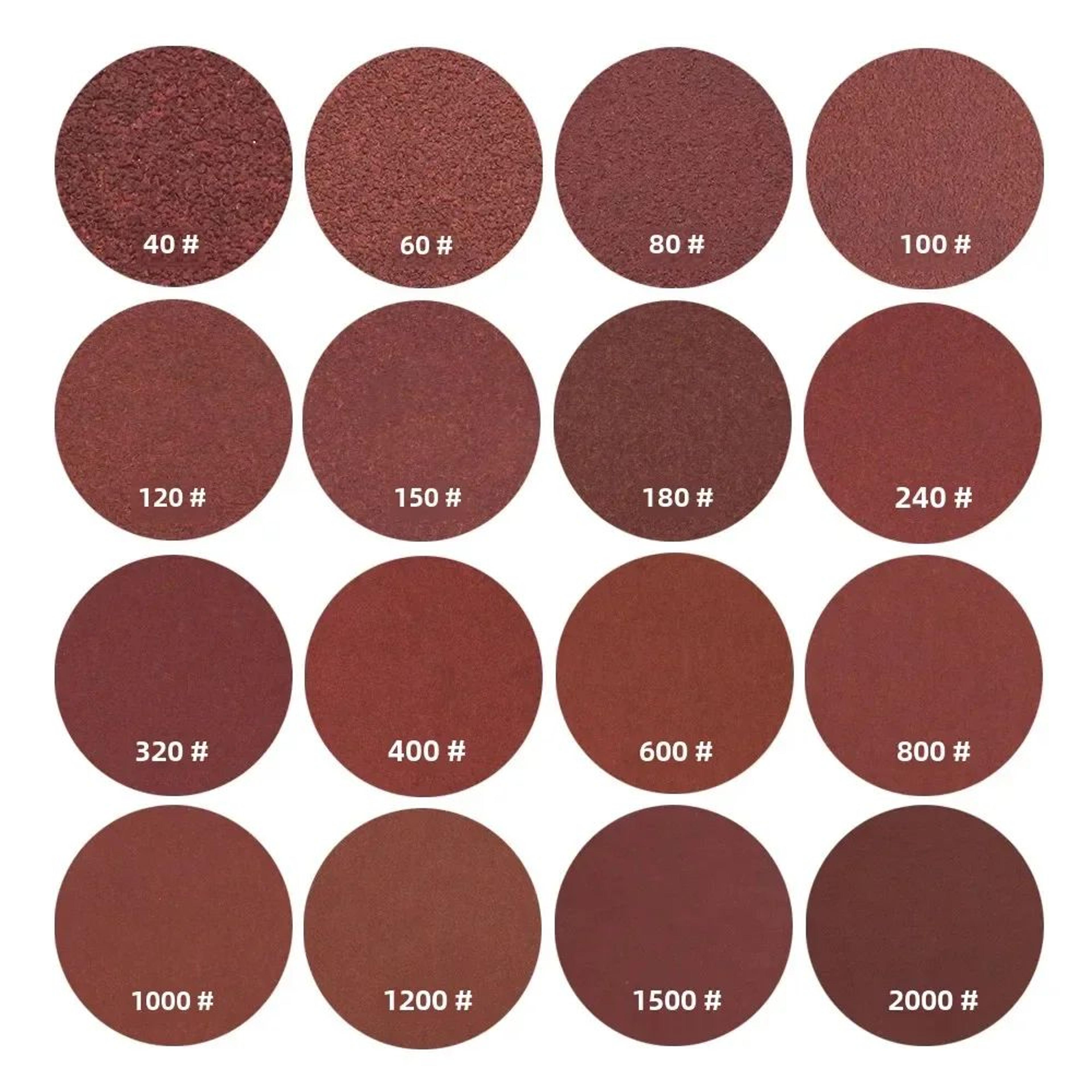 3 inch hook and loop sanding discs for wood and metal polishing