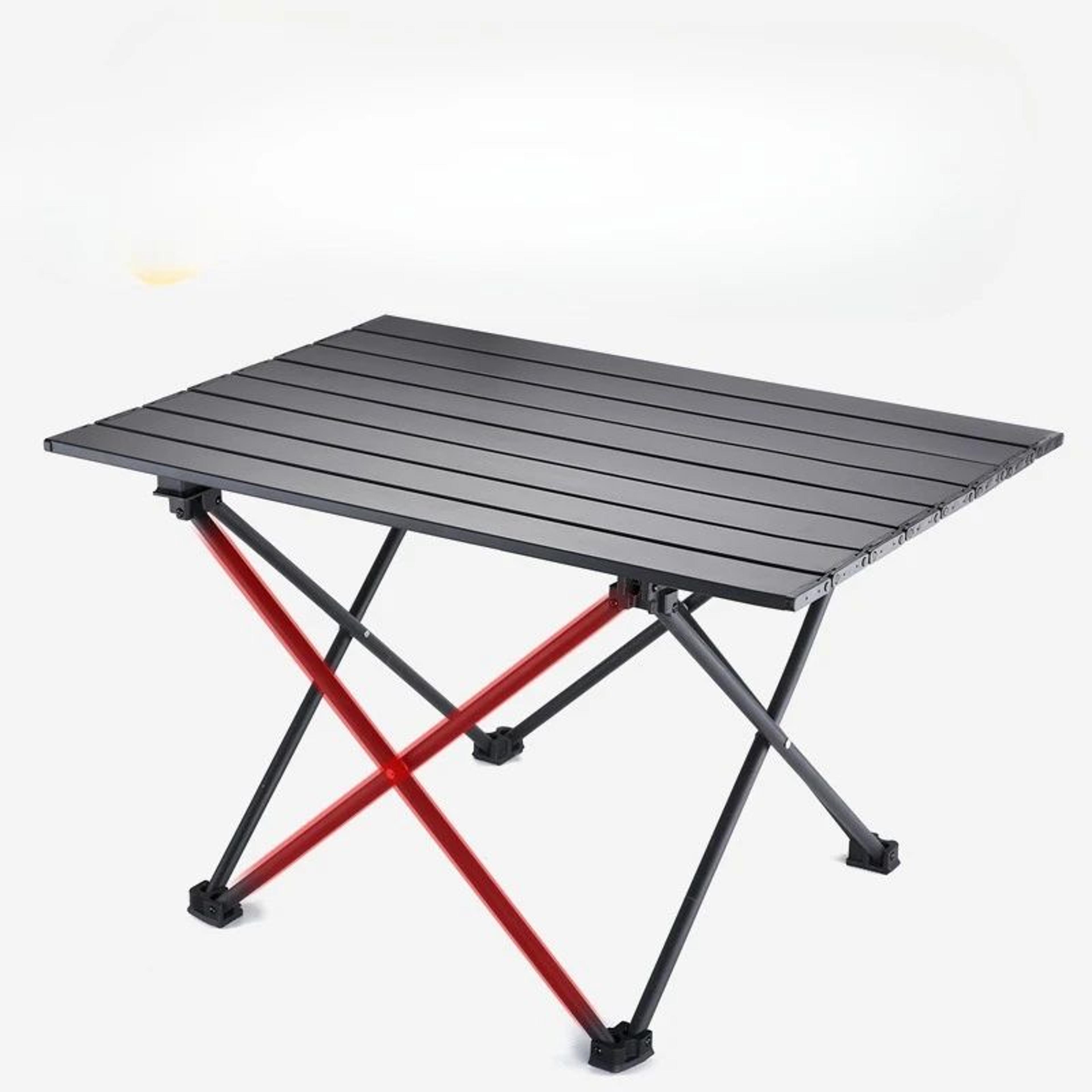 Portable Folding Aluminum Camping Table For Outdoor Picnics BBQ And Travel 1