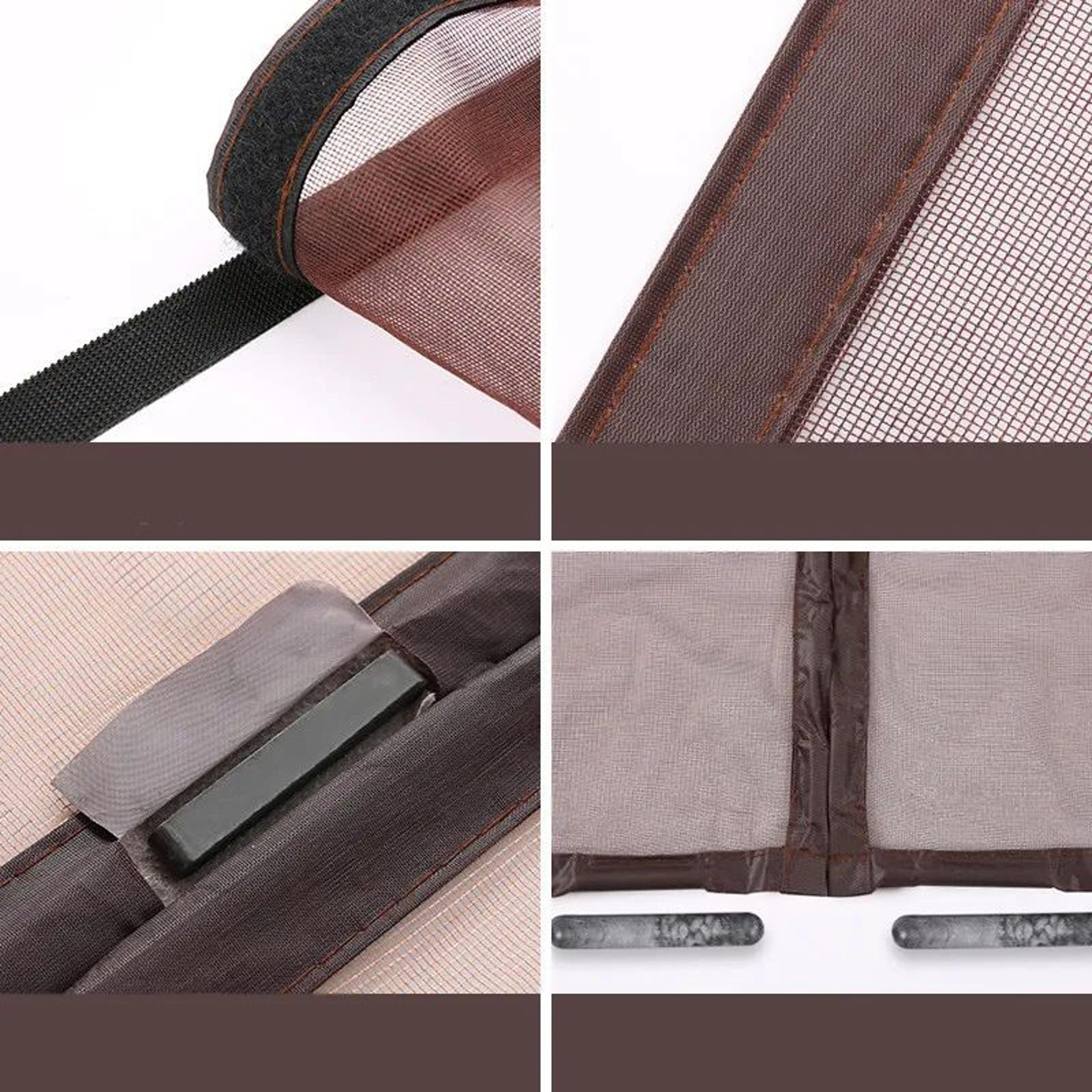 Magnetic Screen Door Curtain With HandsFree Closure And Insect Protection 3
