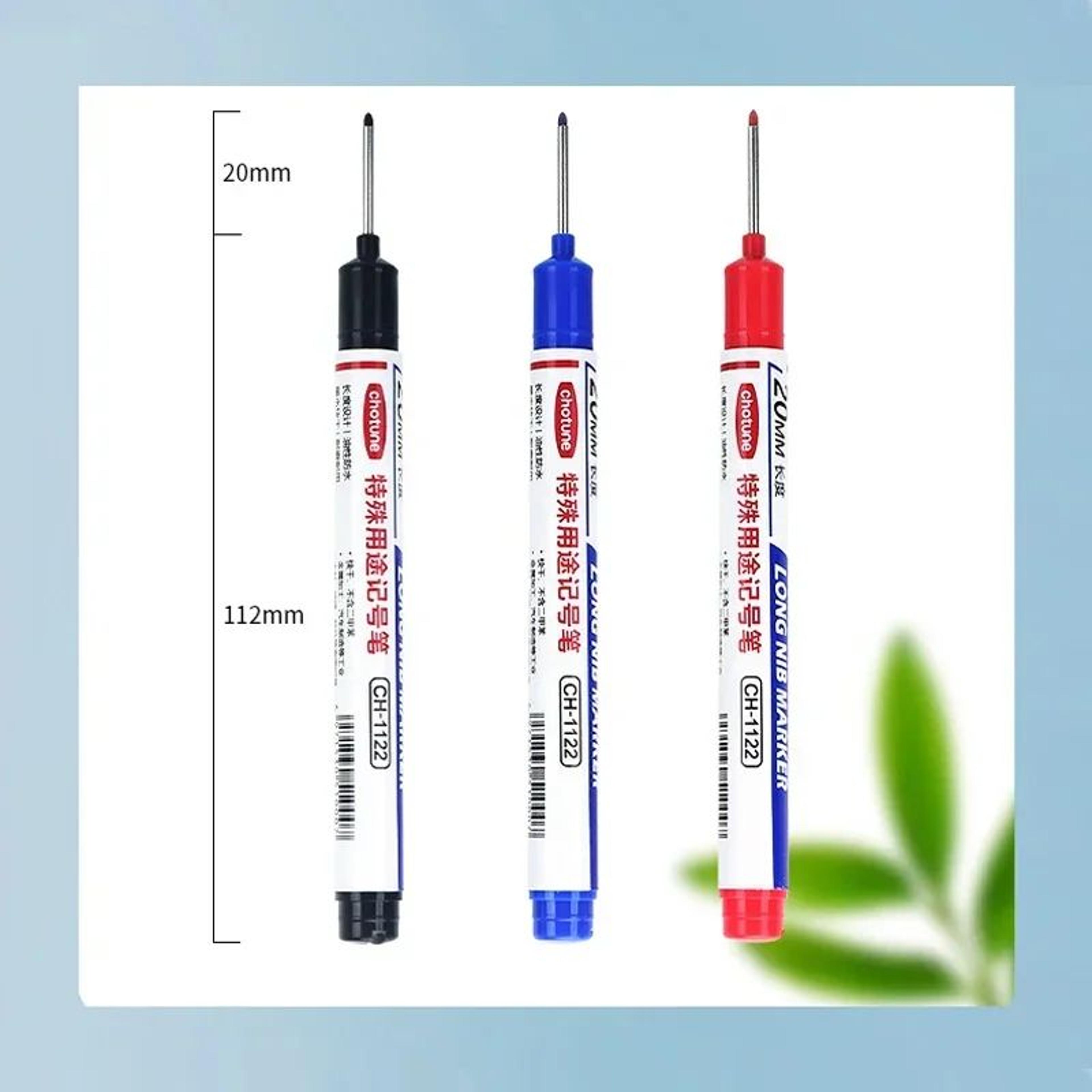 Deep Hole Marker Pens For Woodworking And DIY Projects 45PCS Set 2