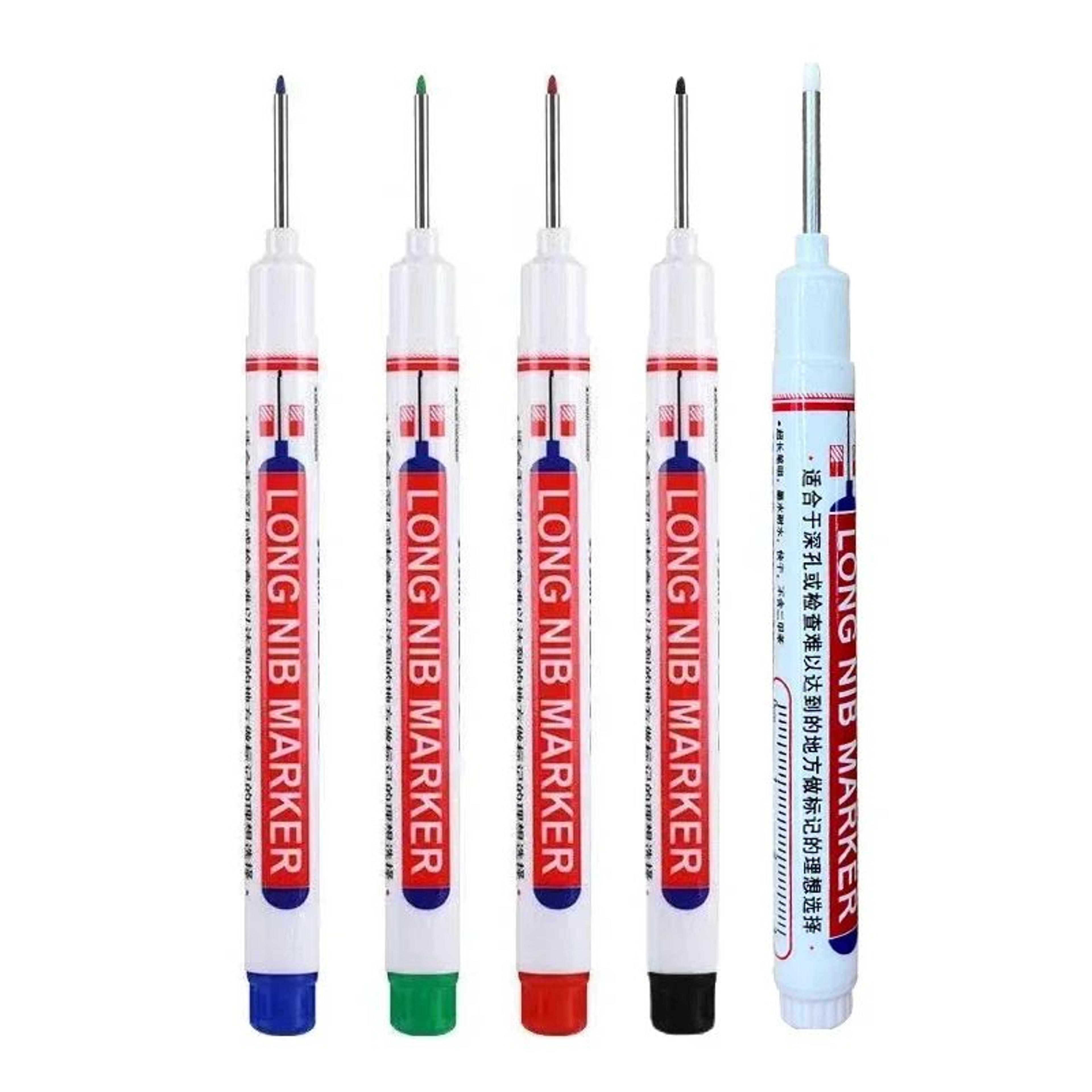 Deep Hole Marker Pens For Woodworking And DIY Projects 45PCS Set 7