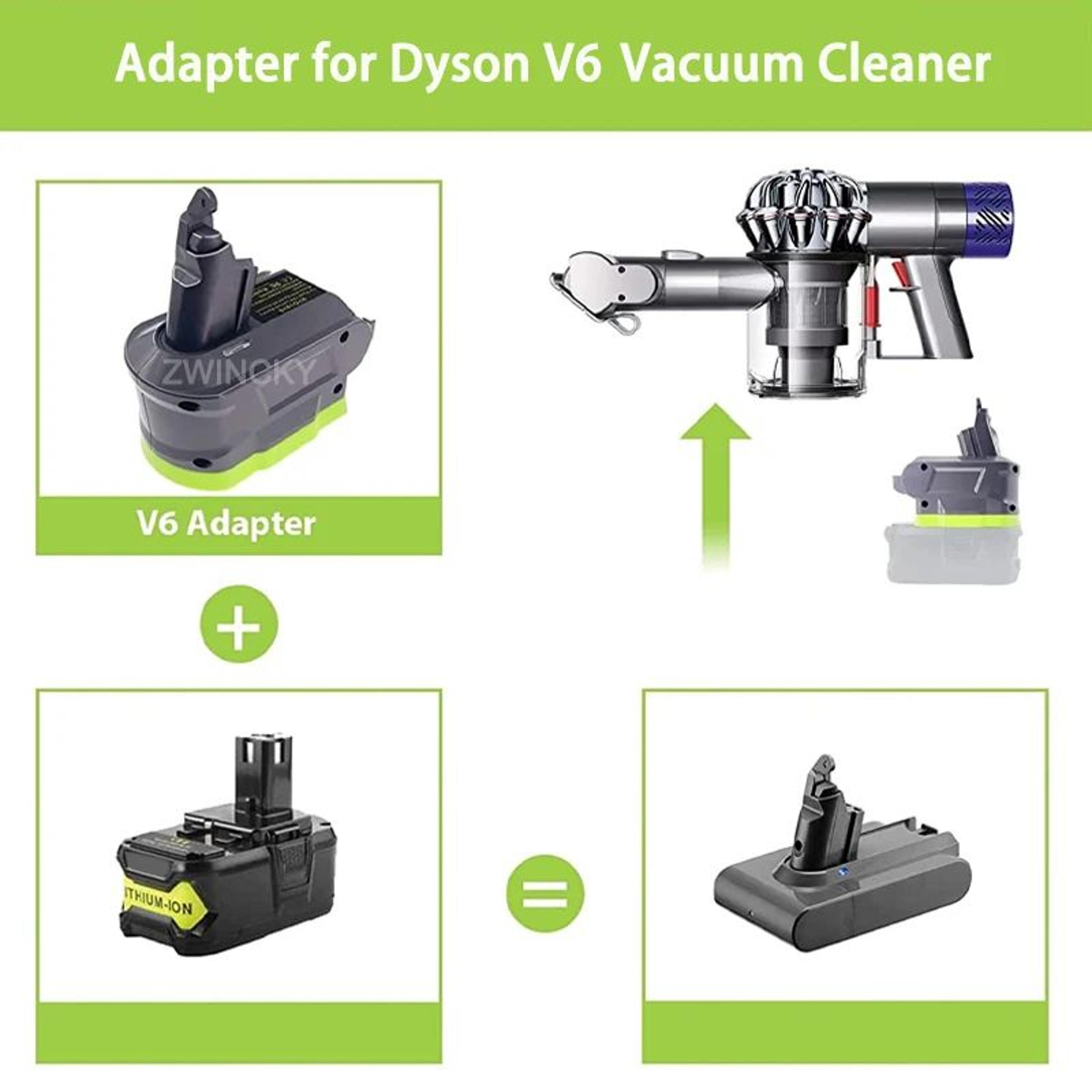 18V Battery Adapter Converter For V6 V7 V8 Cordless Vacuum Cleaners 5