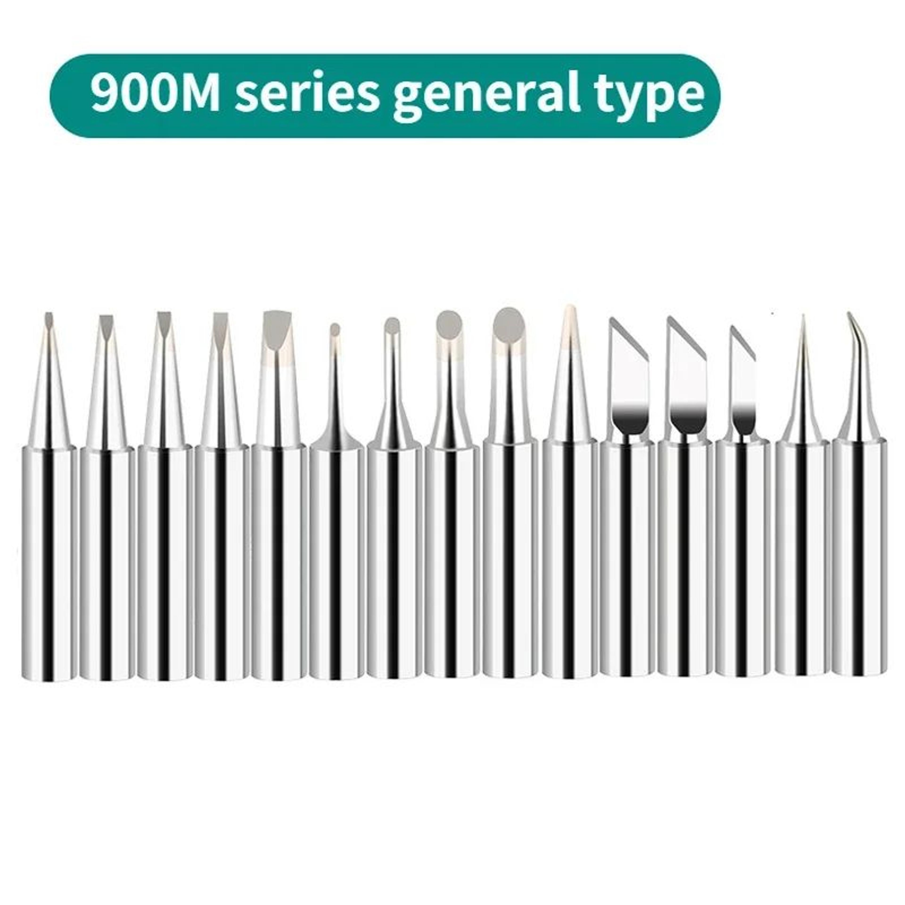 900m-t lead-free soldering iron replacement tips set 5pcs/12pcs for precision repairs