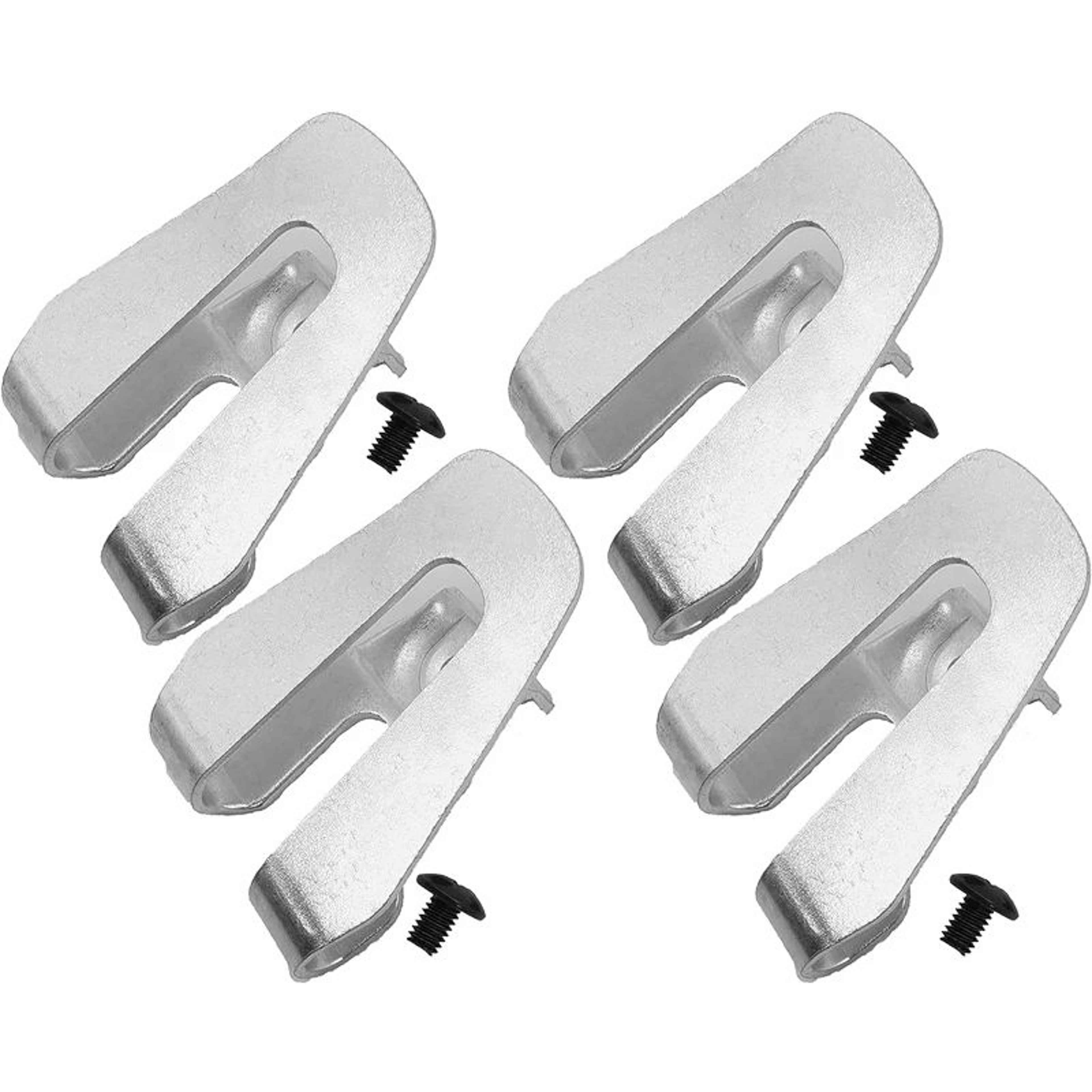 Stainless Steel Drill Belt Clip Hooks With Screws For Secure HandsFree Tool Carrying 2