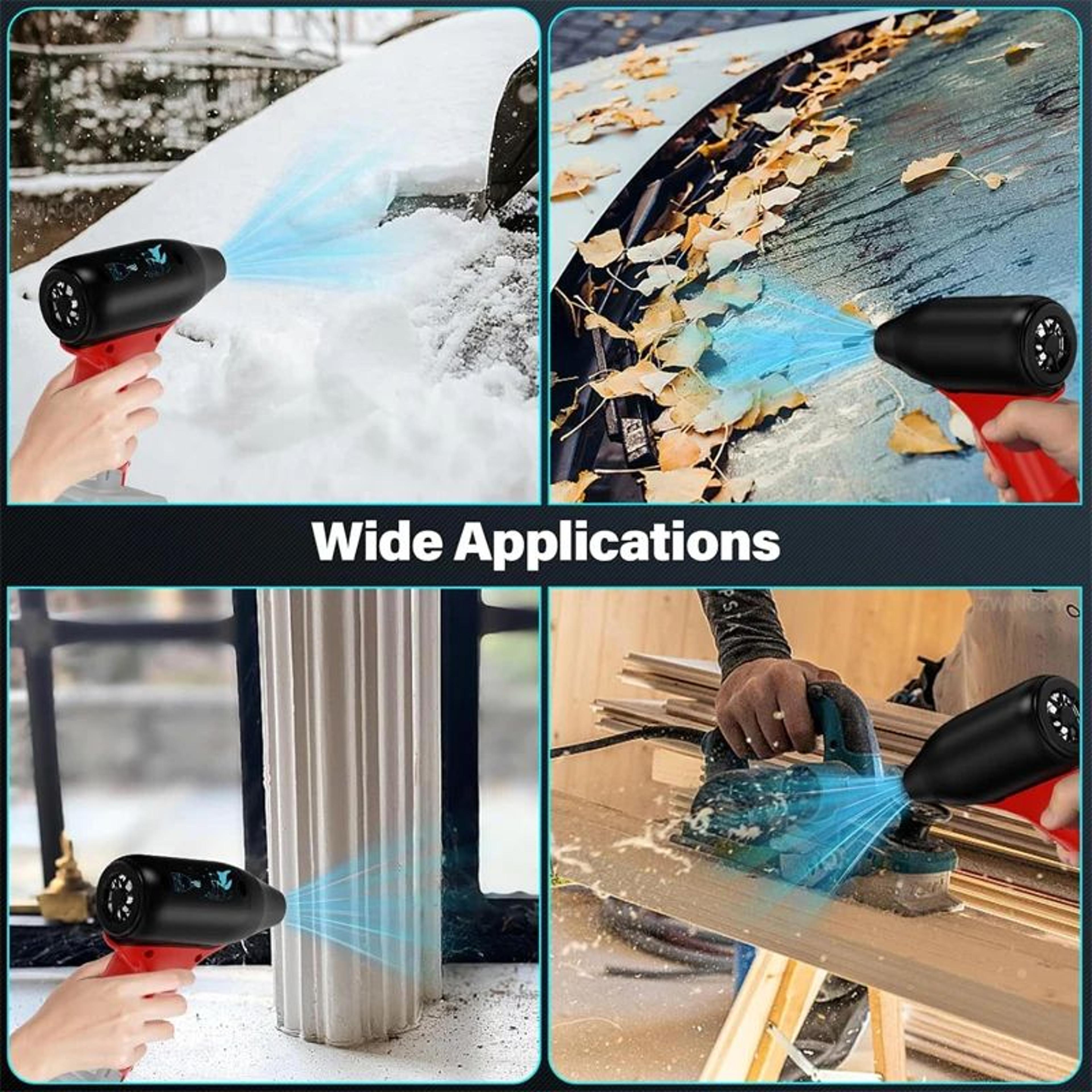 12V Cordless Turbo Jet Blower 4Speed Handheld Air Duster For Dust Cleaning 3