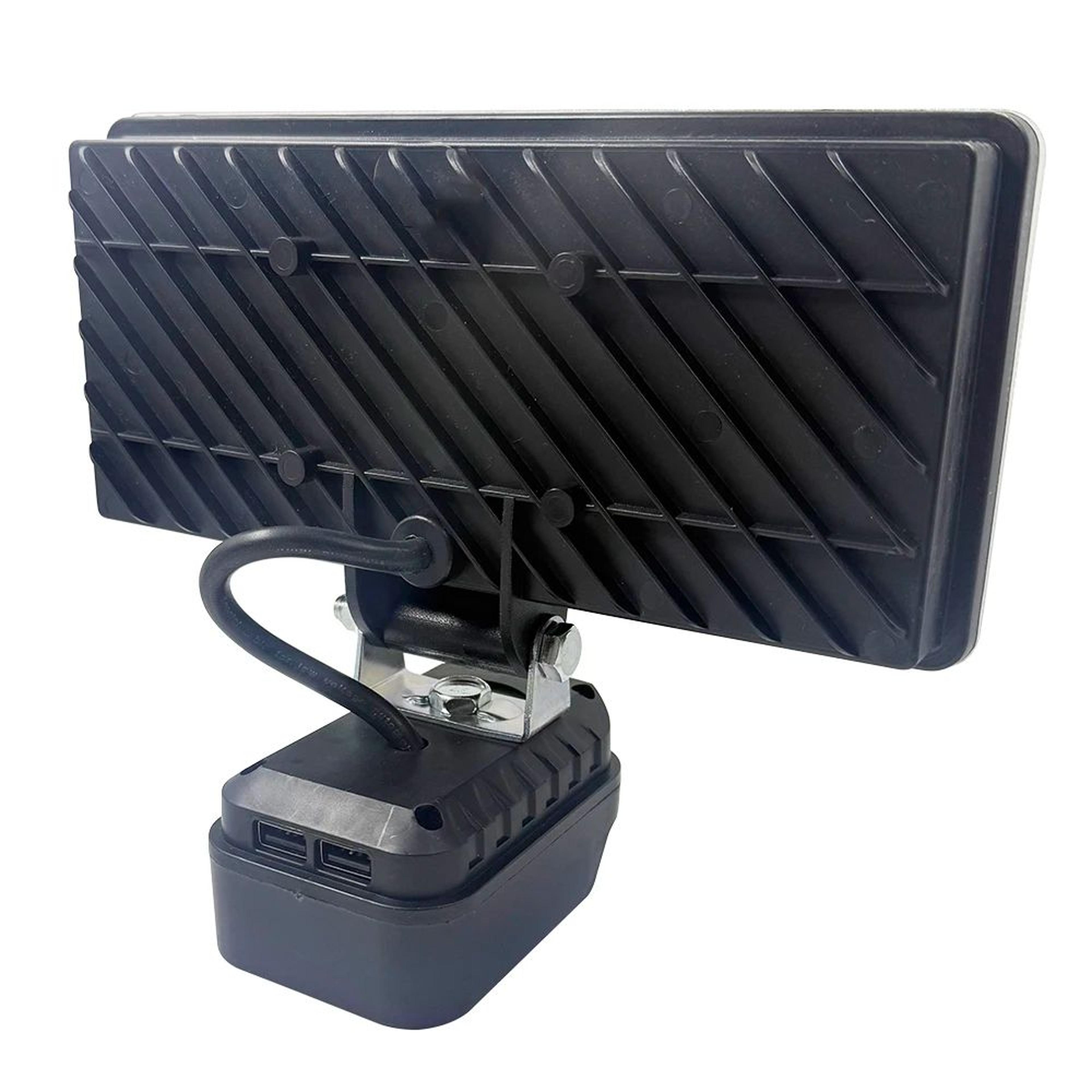8 Inch LED Work Light With USB Power Bank For 18V Lithium Batteries 3