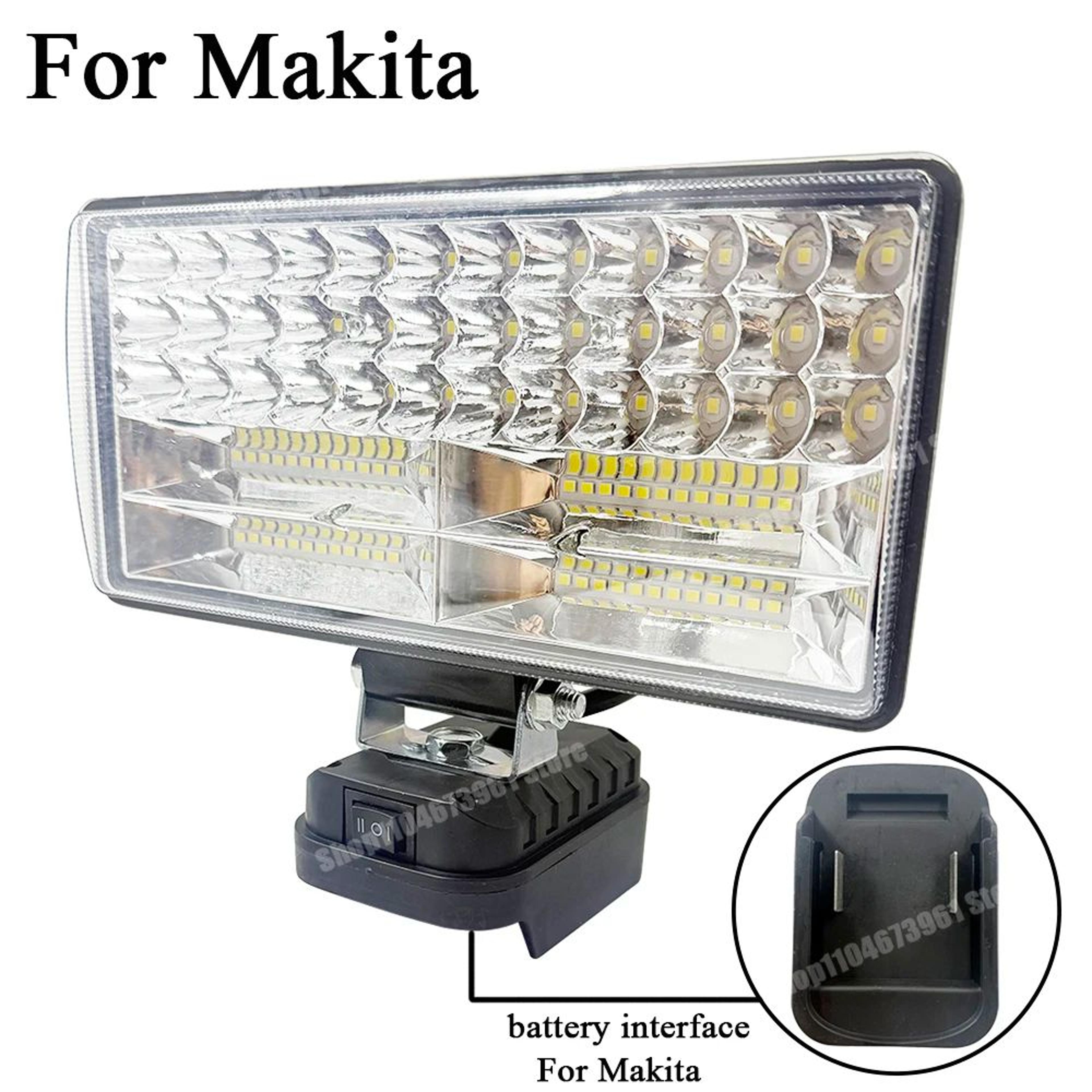 8 Inch LED Work Light With USB Power Bank For 18V Lithium Batteries 6