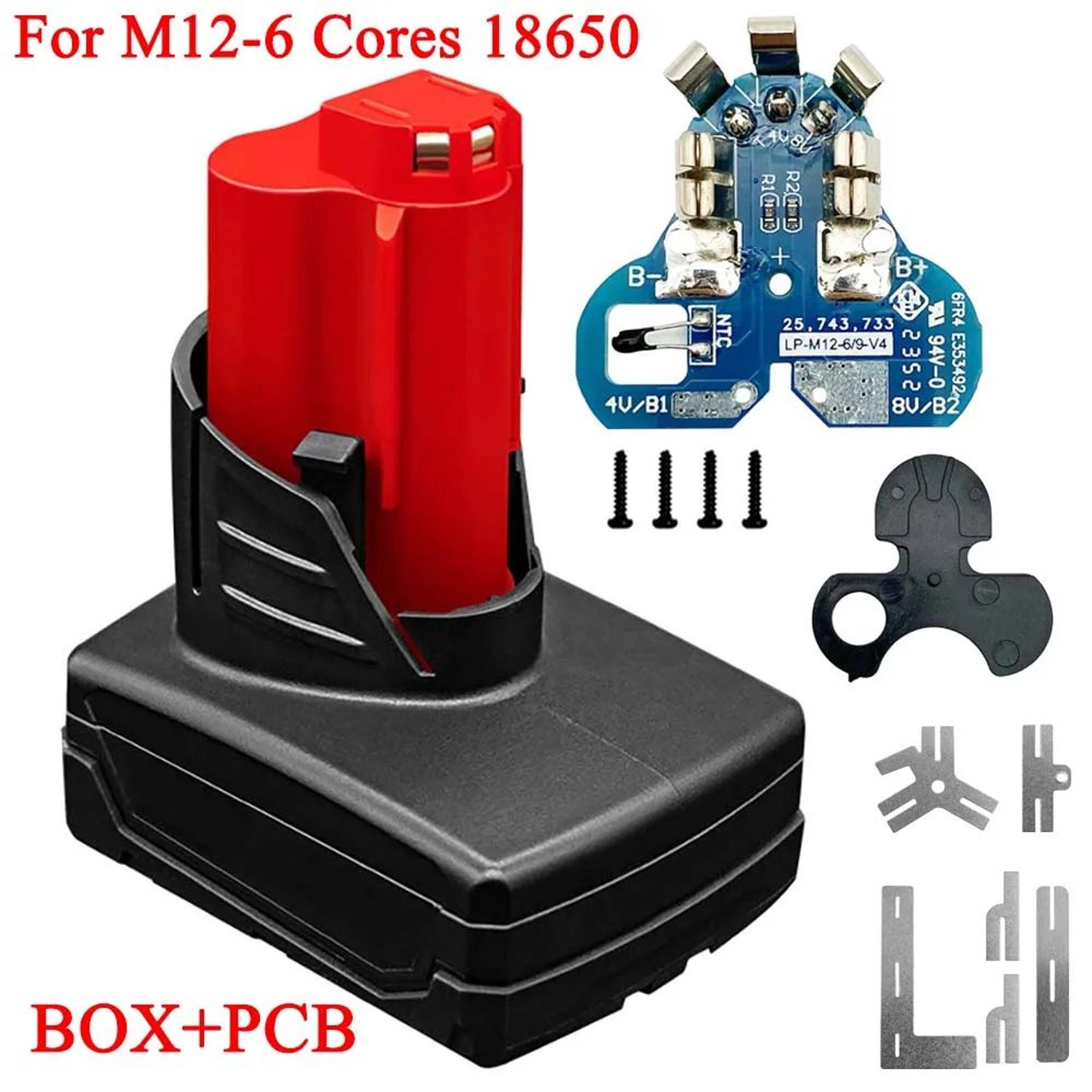 12V Lithium Battery Replacement Case With PCB Protection Board For M12 48112411 0