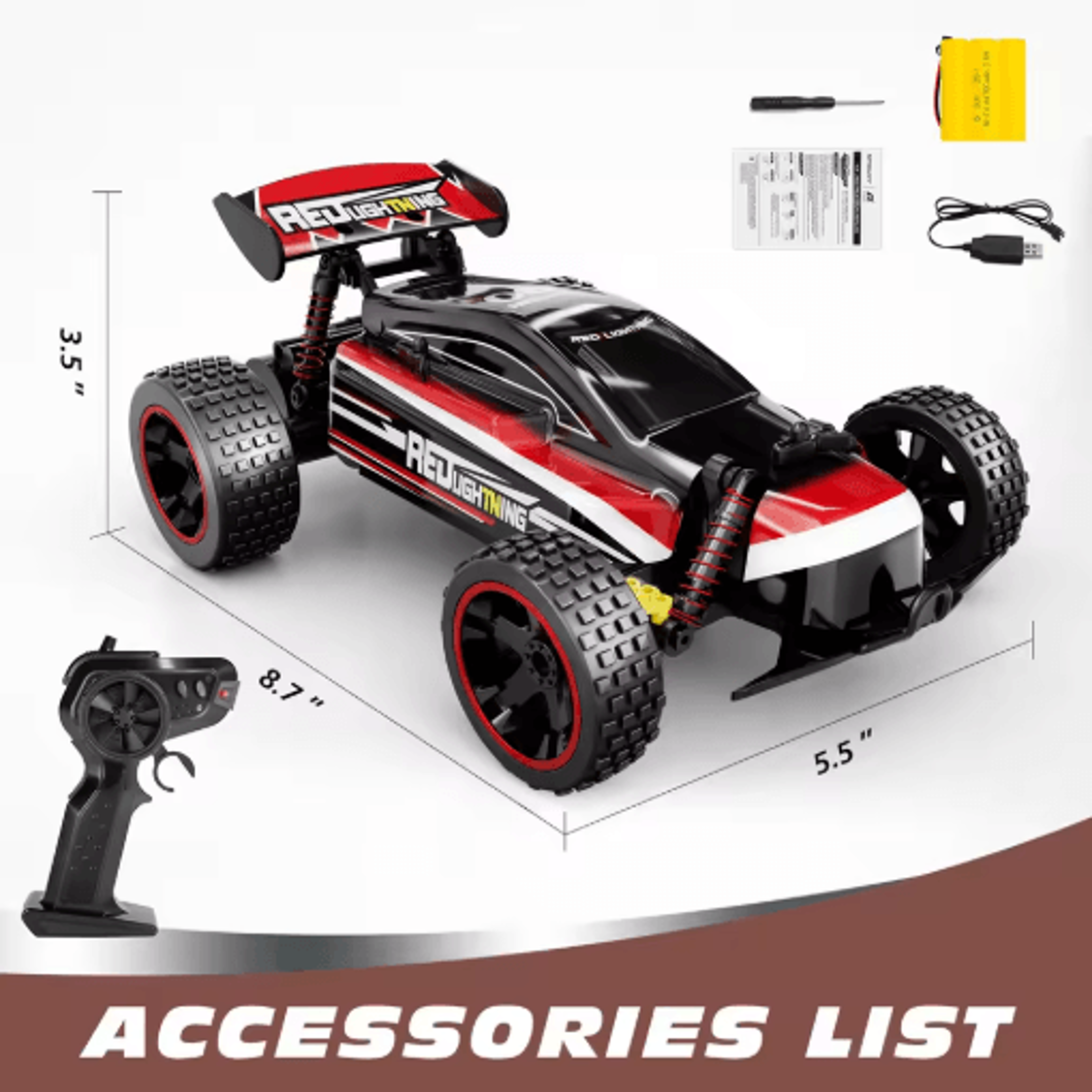 Sinovan 1 18 High Speed RC Car 20kmh Remote Control Drift Racing Toy 8