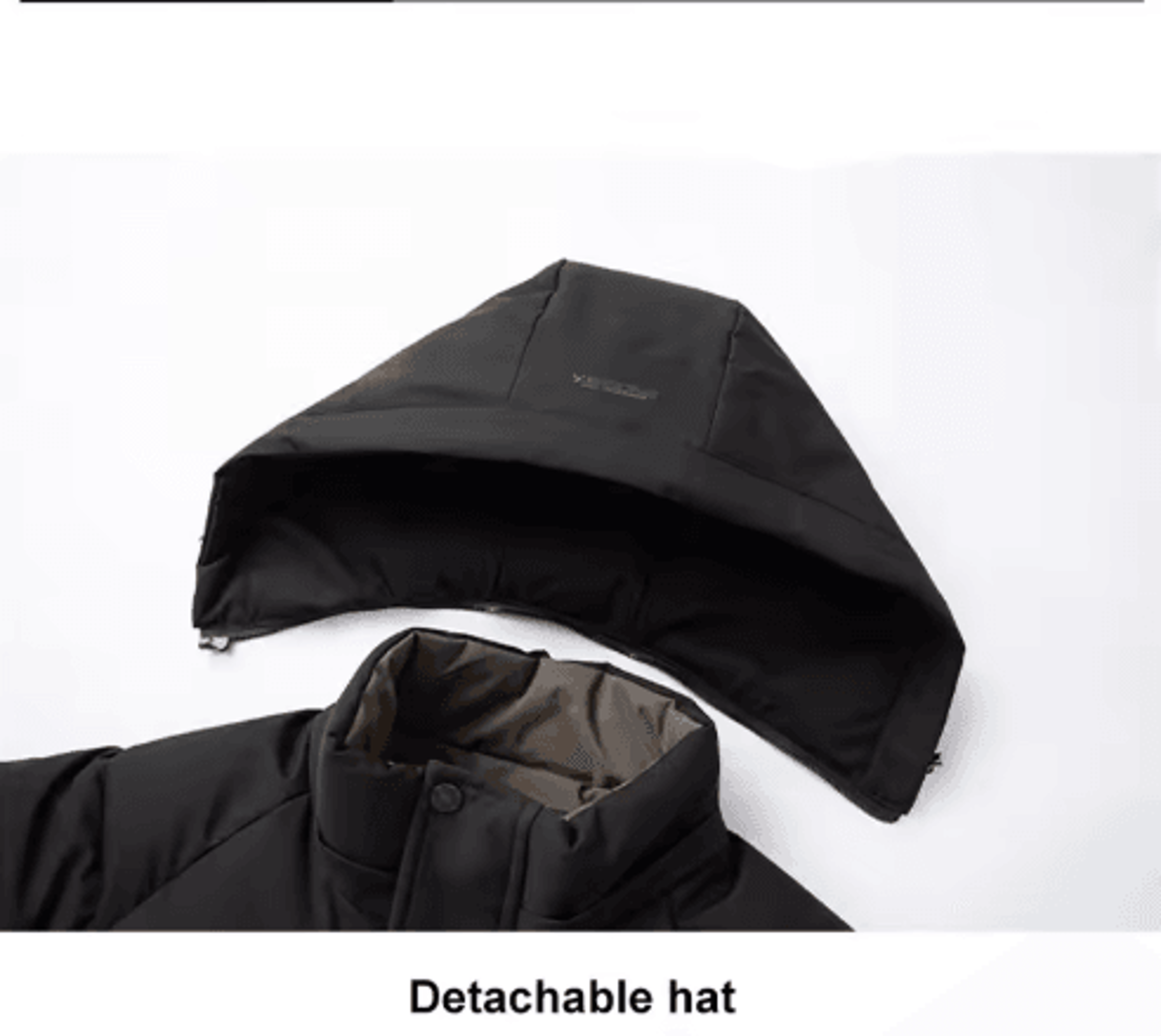 Mens Graphene Winter Jacket Warm Windproof Hooded Outdoor Overcoat 2
