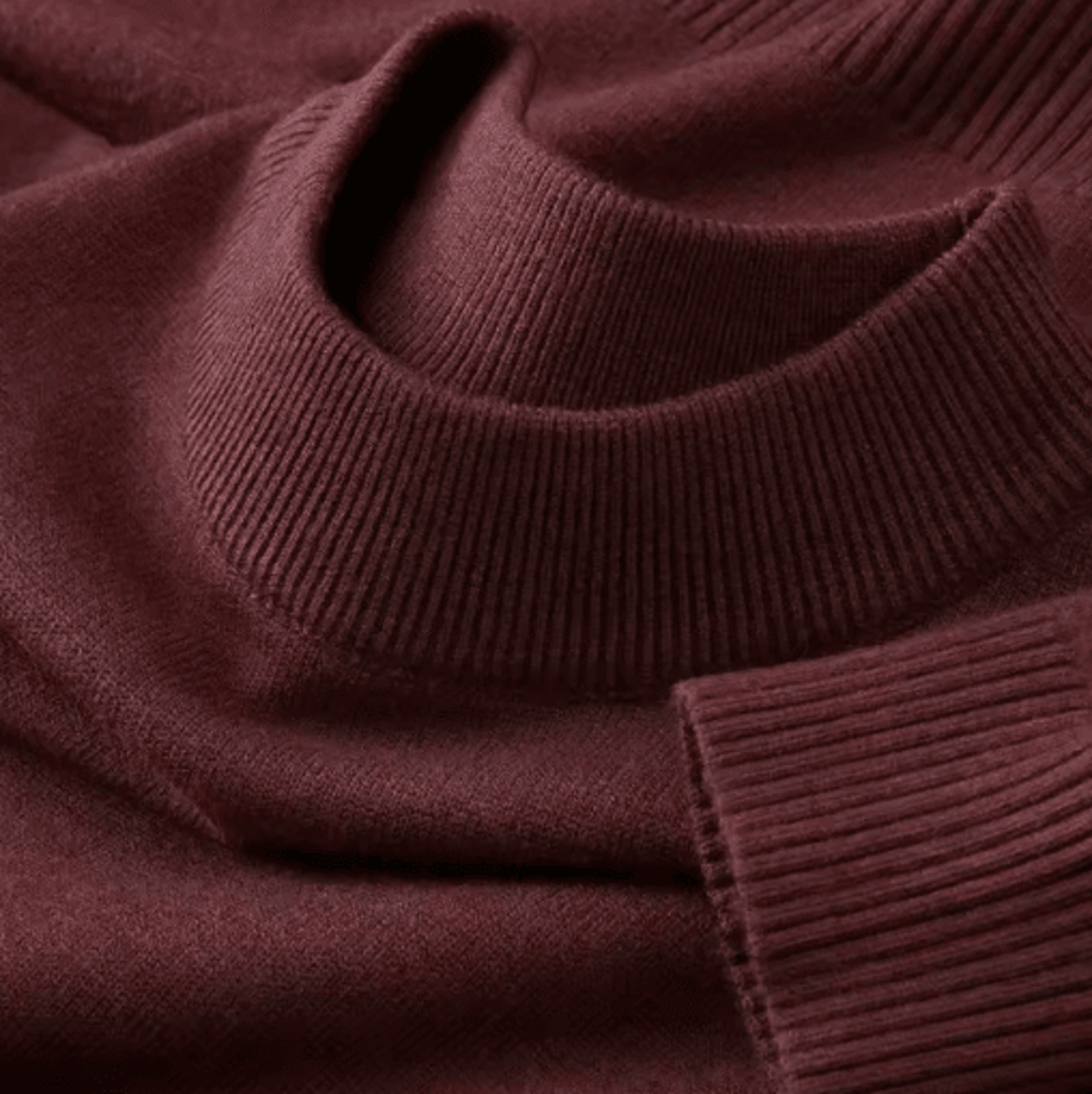 Mens Autumn Casual Mock Turtleneck Sweater Lightweight Long Sleeve Knit Pullover 0