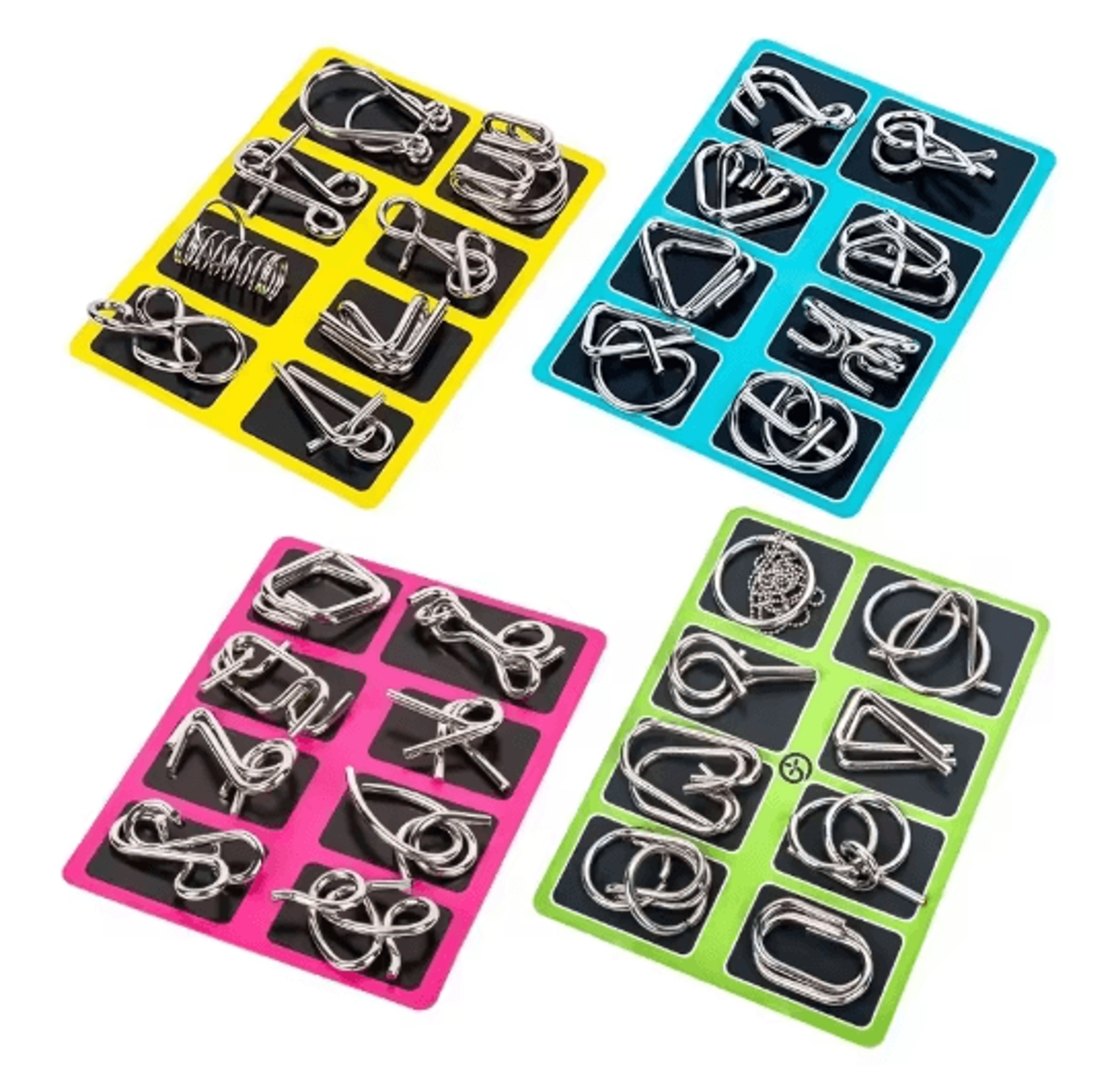 Stainless Steel Chinese Ring Puzzle IQ Brain Teaser For Logical Thinking Skill Development 1