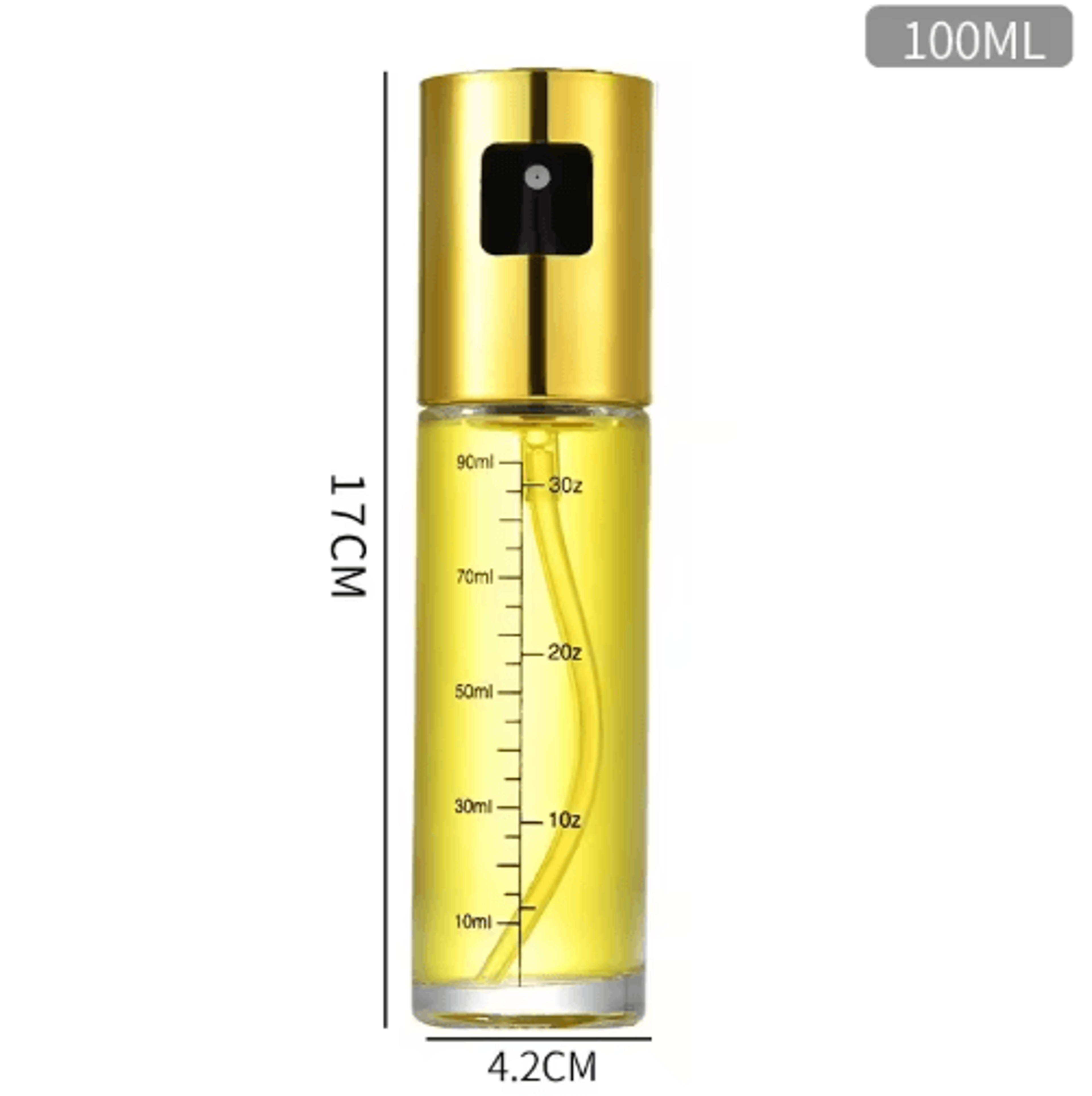 Glass Oil Spray Bottle Leak Proof Kitchen Oil Dispenser For Cooking BBQ 7