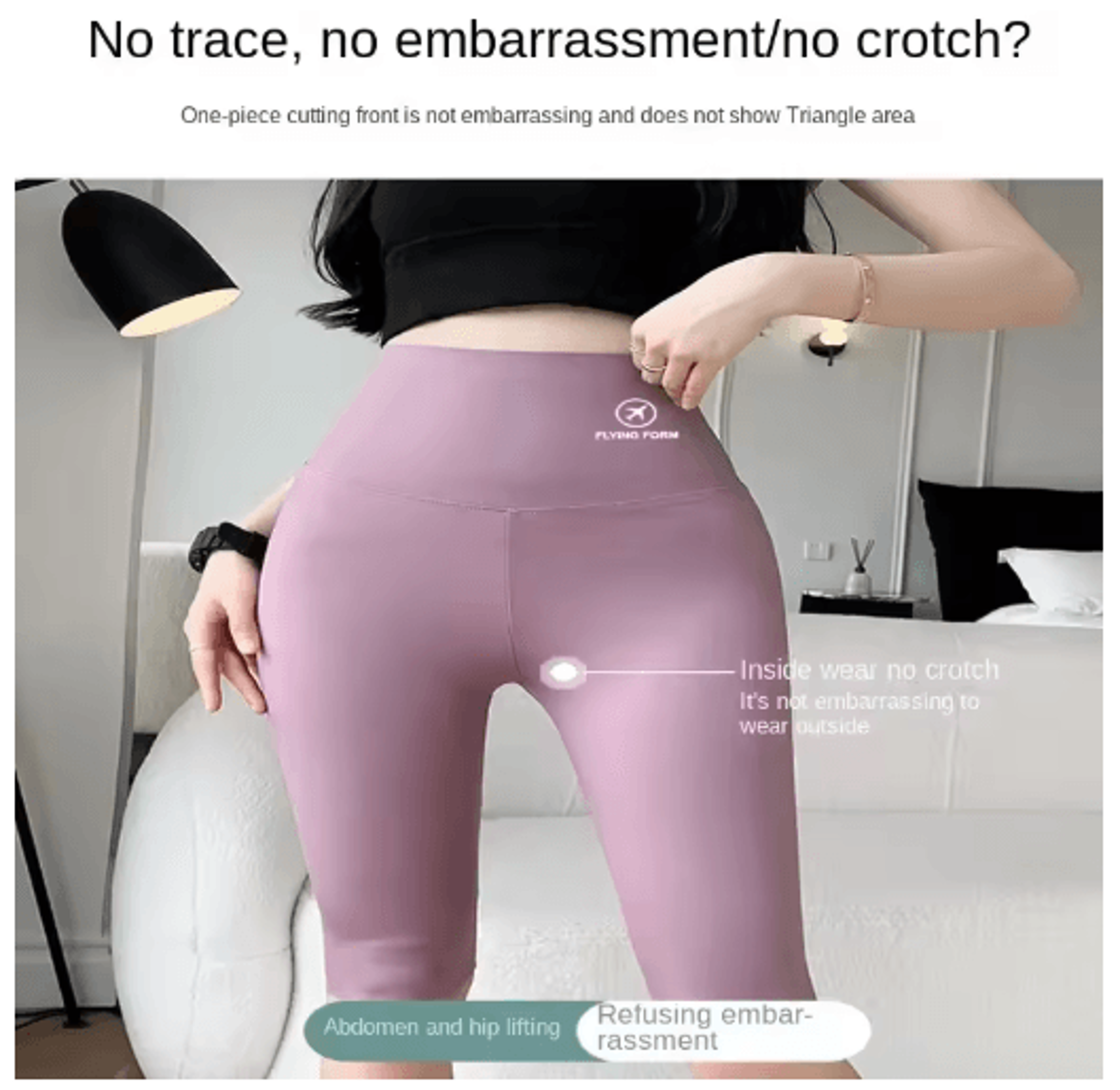High Waisted Yoga Shorts For Women Tummy Control Butt Lifting Workout Tights 9