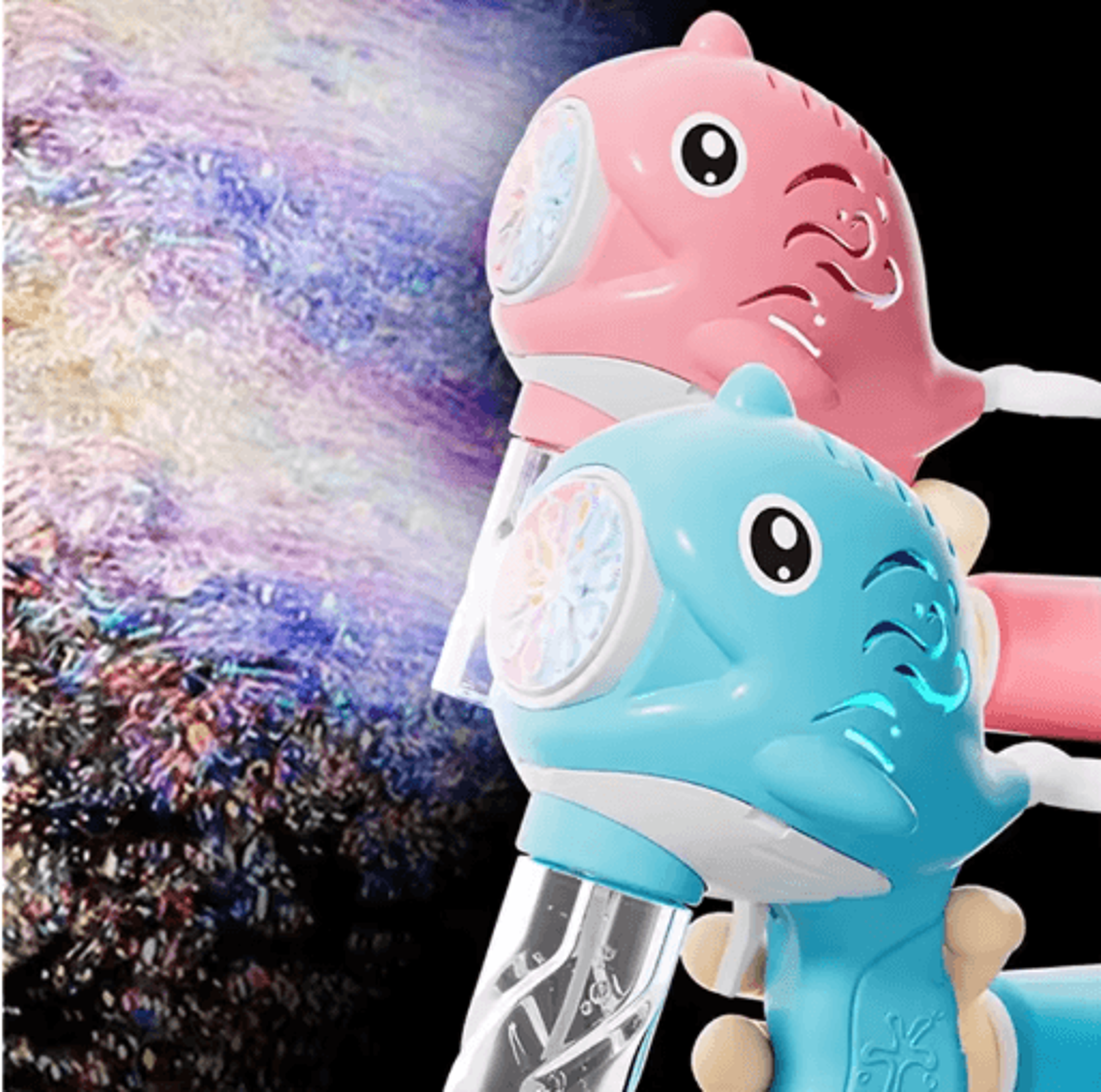10 Hole Whale Bubble Gun For Kids Fully Automatic Outdoor Bubble Toy No Battery Required 7