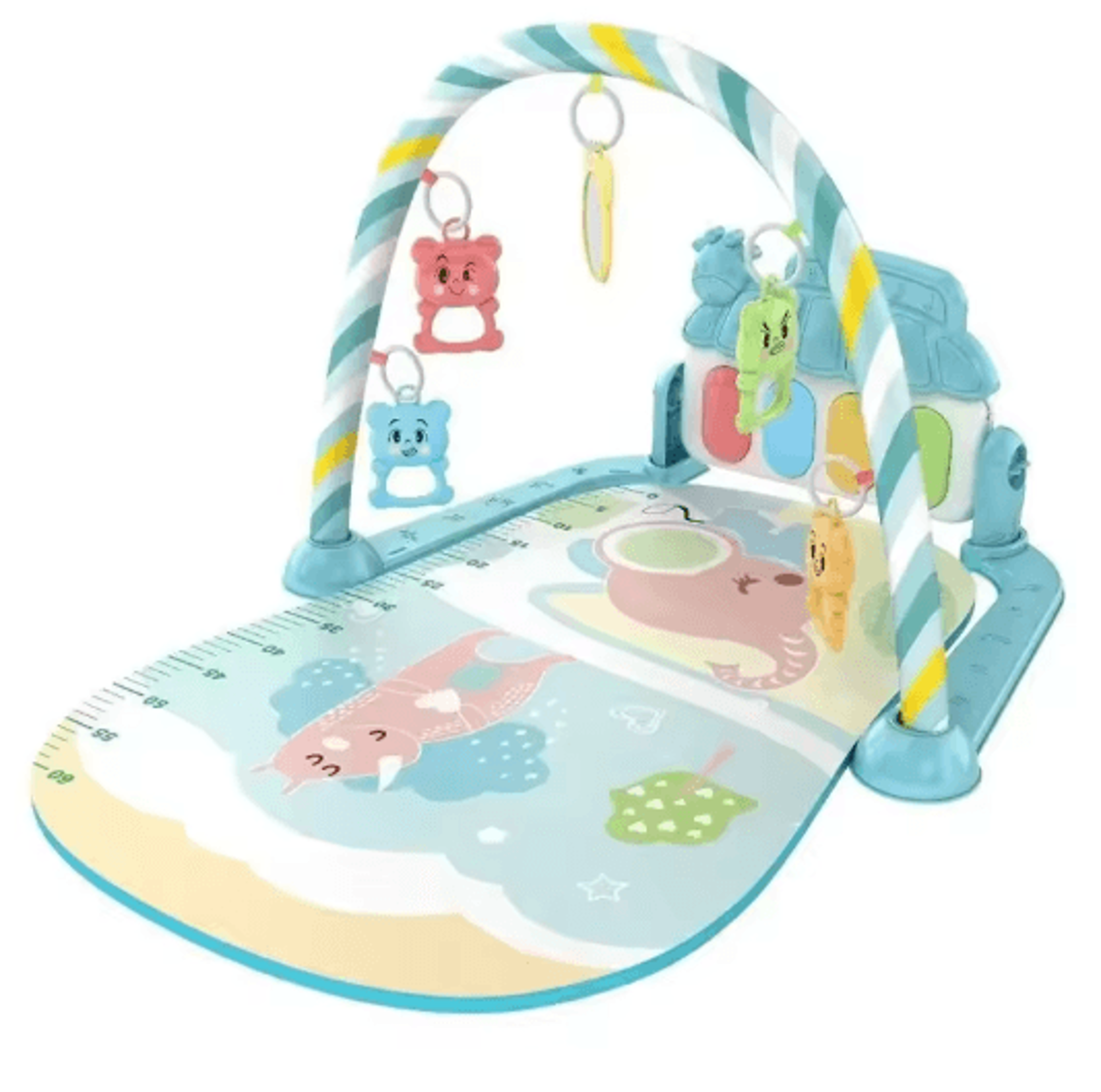 Baby Fitness Play Gym With Pedal Piano Newborn Musical Activity Stand 012 Months 3
