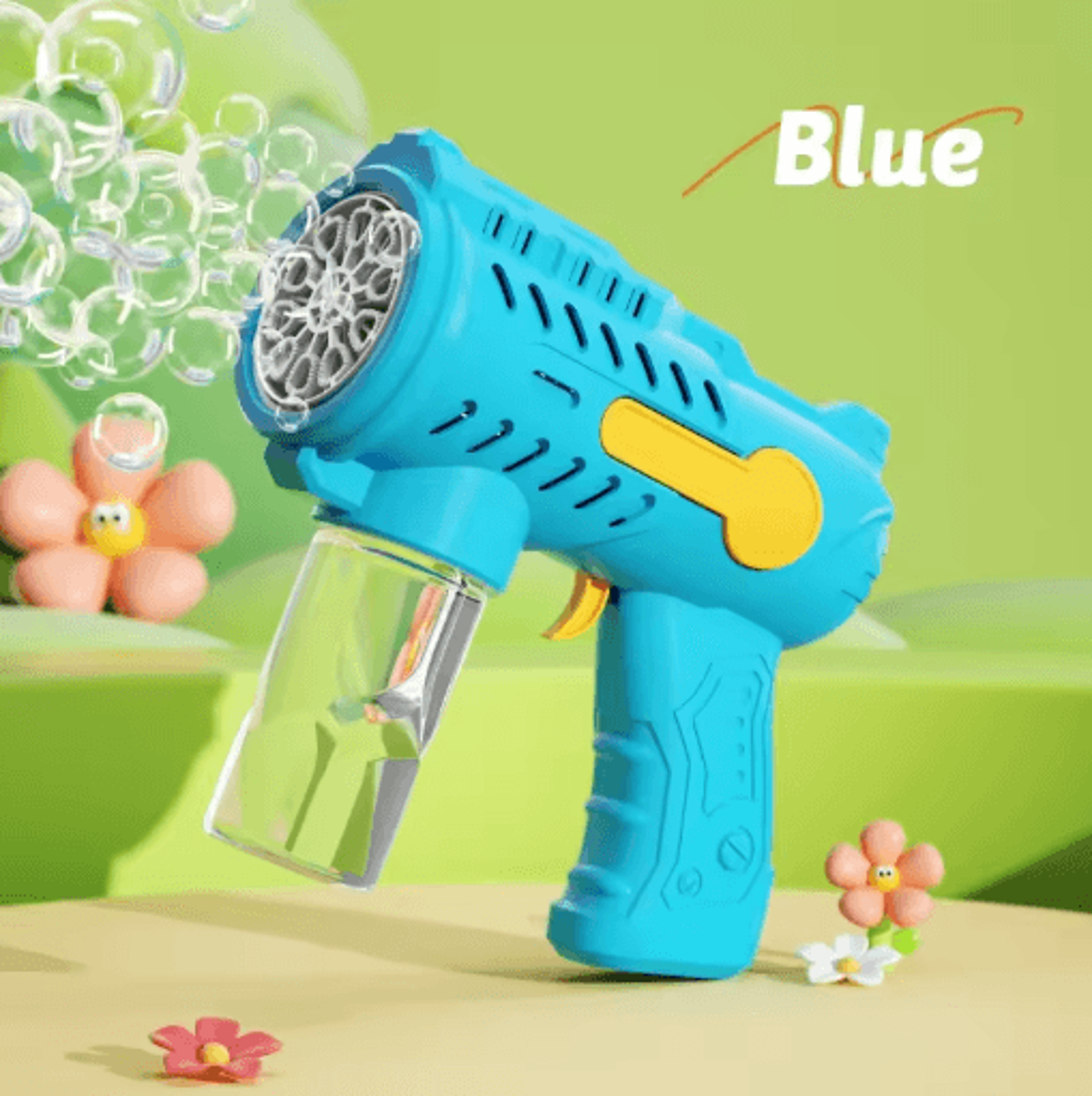 Battery Free Bubble Gun For Kids Outdoor Parent Child Bubble Play Toy 2