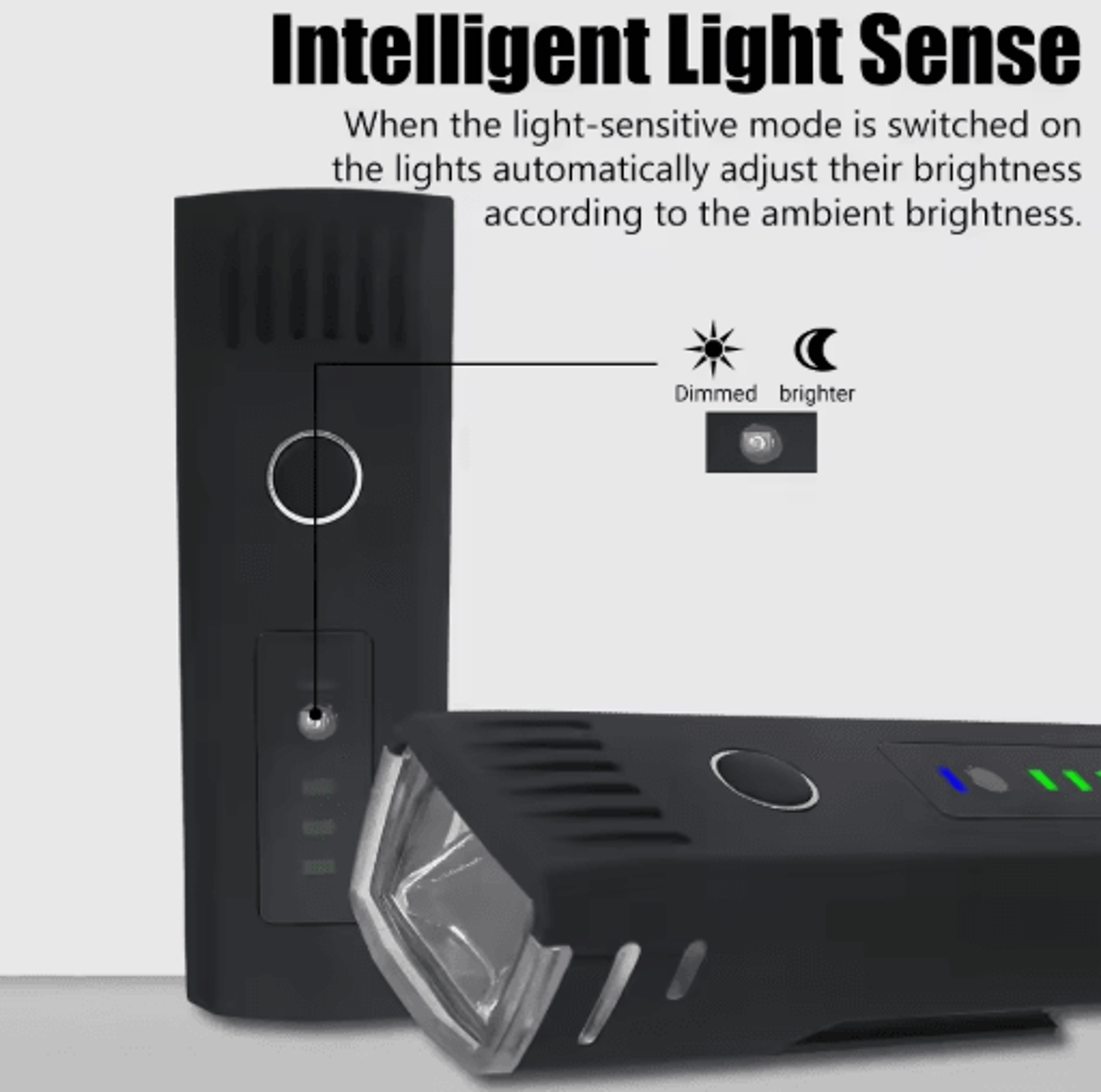 1000LM USB Rechargeable Bicycle Light Set High Brightness LED Front Headlight Rear Safety Lamp 5