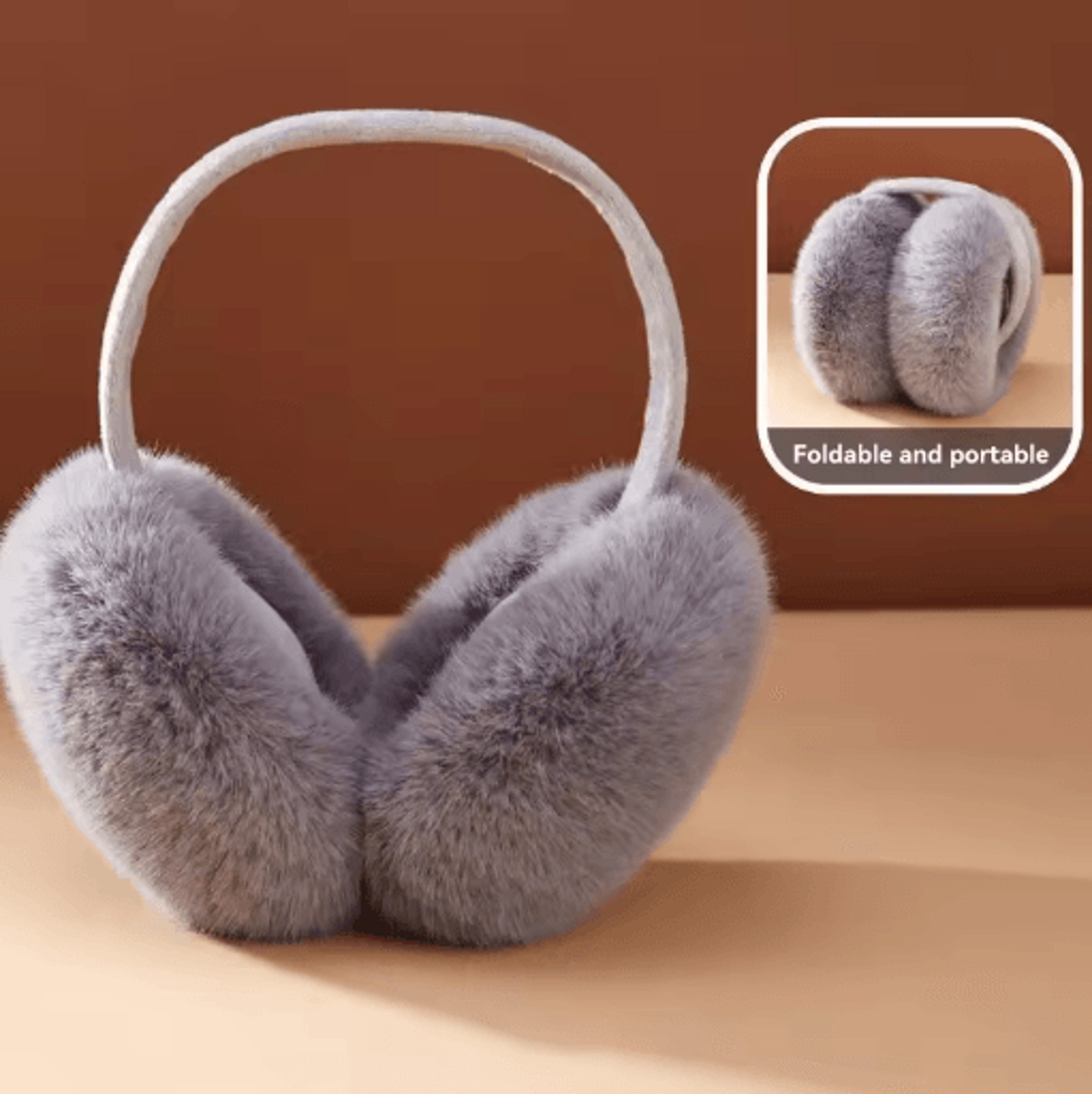 Plush Winter Earmuffs Soft Ear Warmers For Men Women With Cold Weather Protection 6