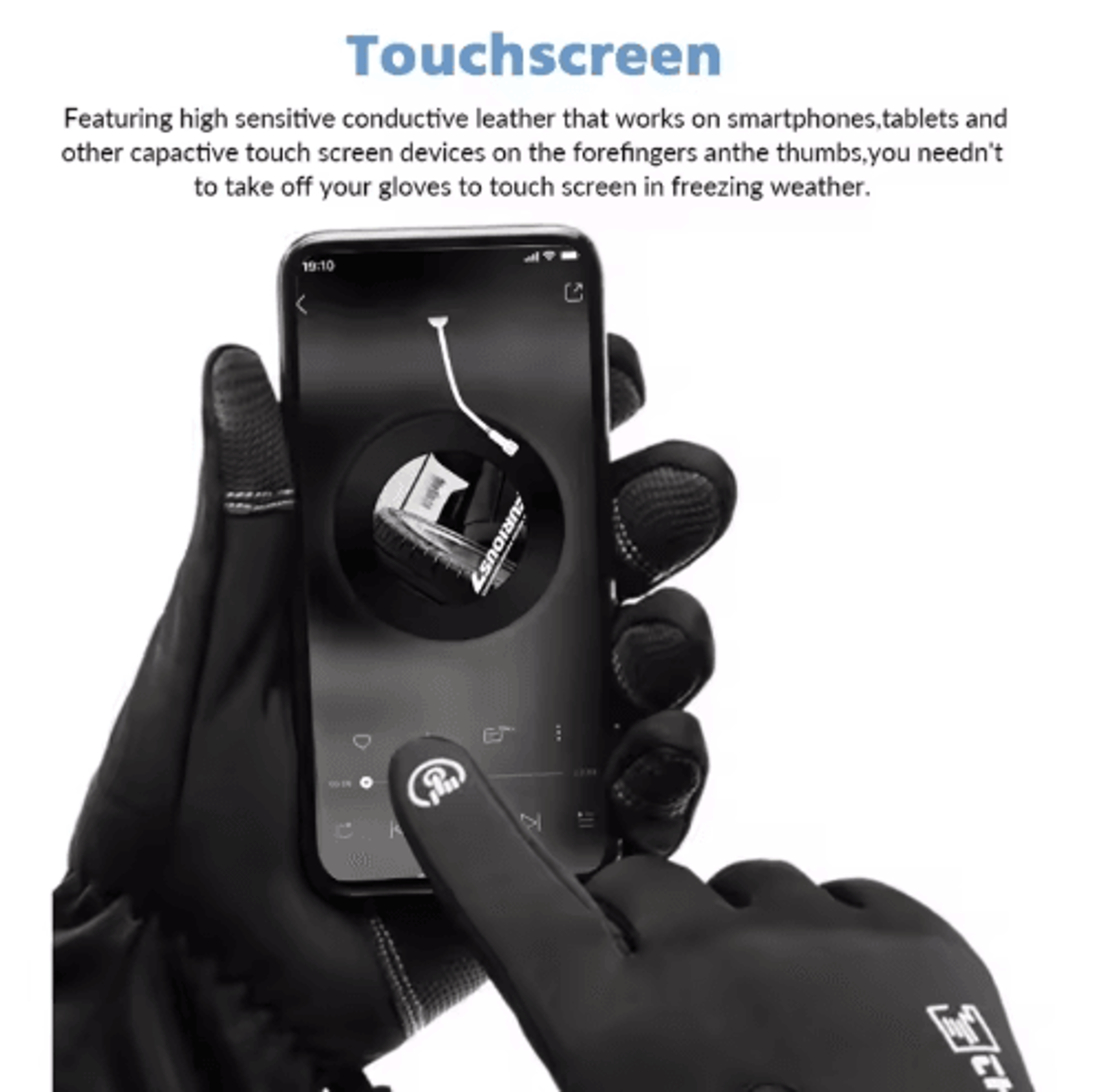Extreme Cold Winter Gloves 40 C Waterproof Thermal Touchscreen Gloves For Outdoor Sports 7