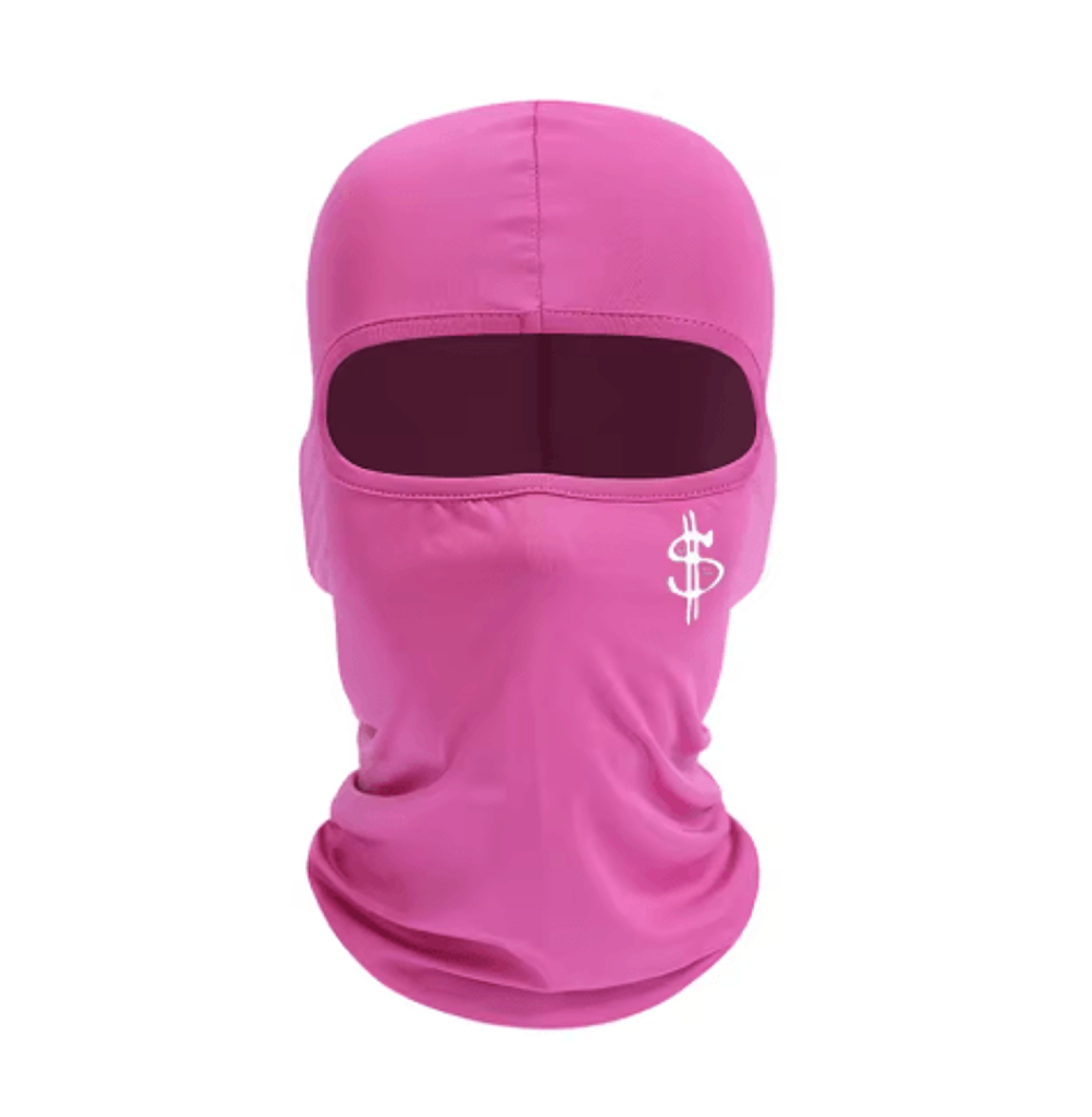Unisex Dollar Logo Ski Hat And Face Mask Windproof Cycling Hood For Outdoor Sports 4